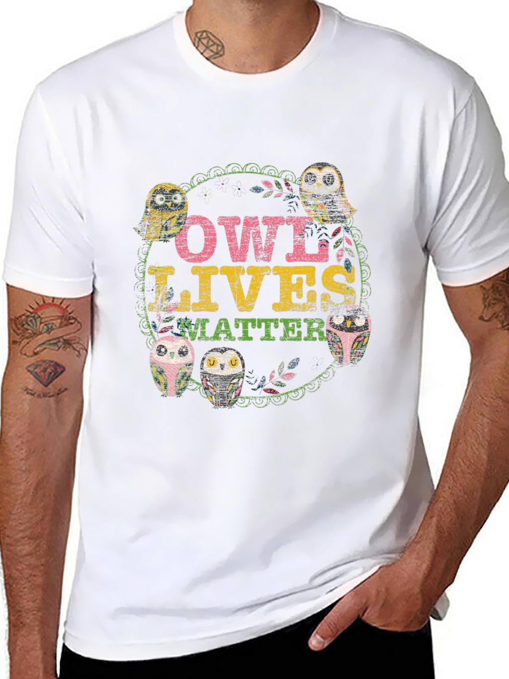Owl Lives Matter T-Shirt - Unique Design