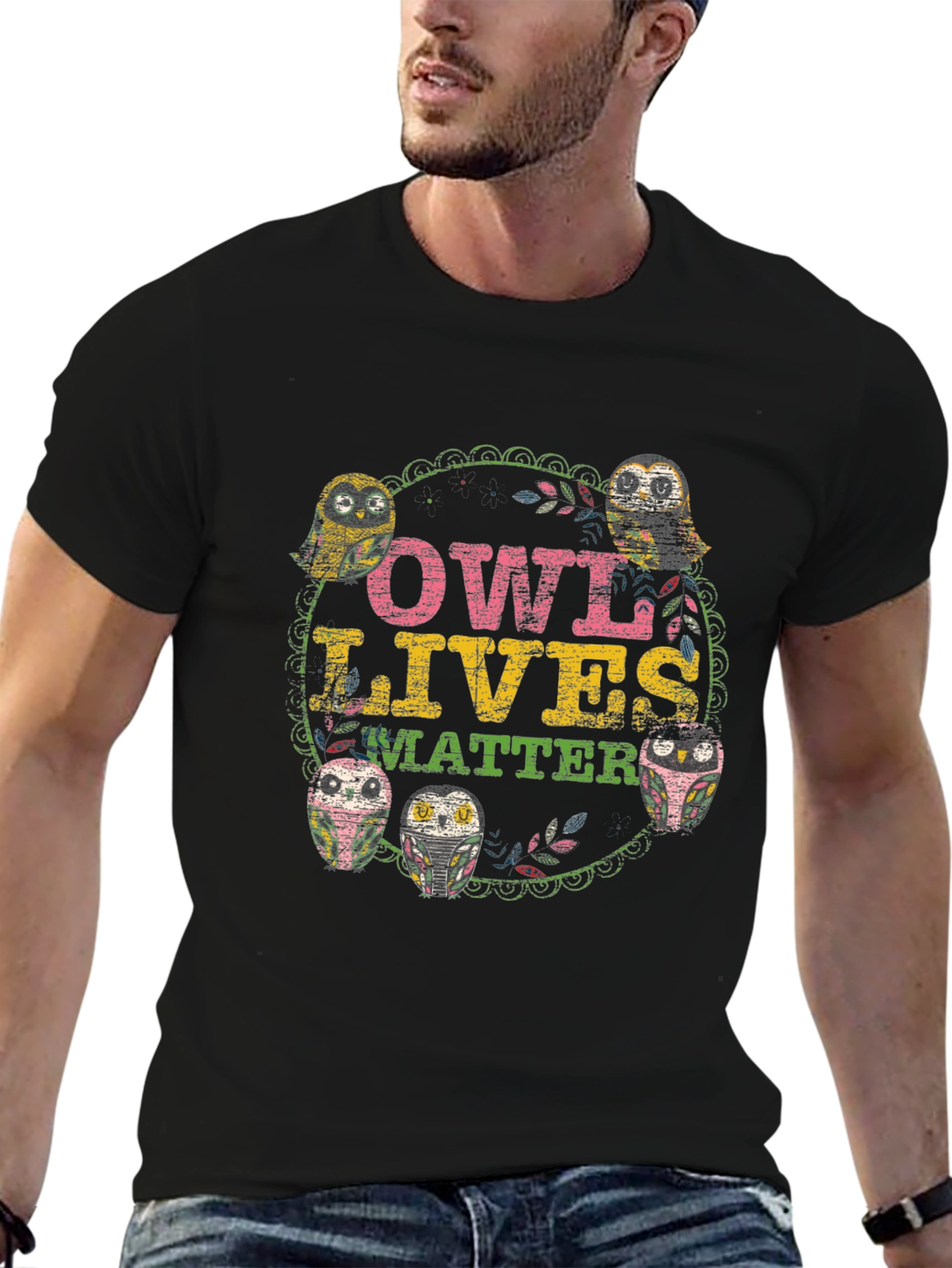 Owl Lives Matter T-Shirt - Unique Design