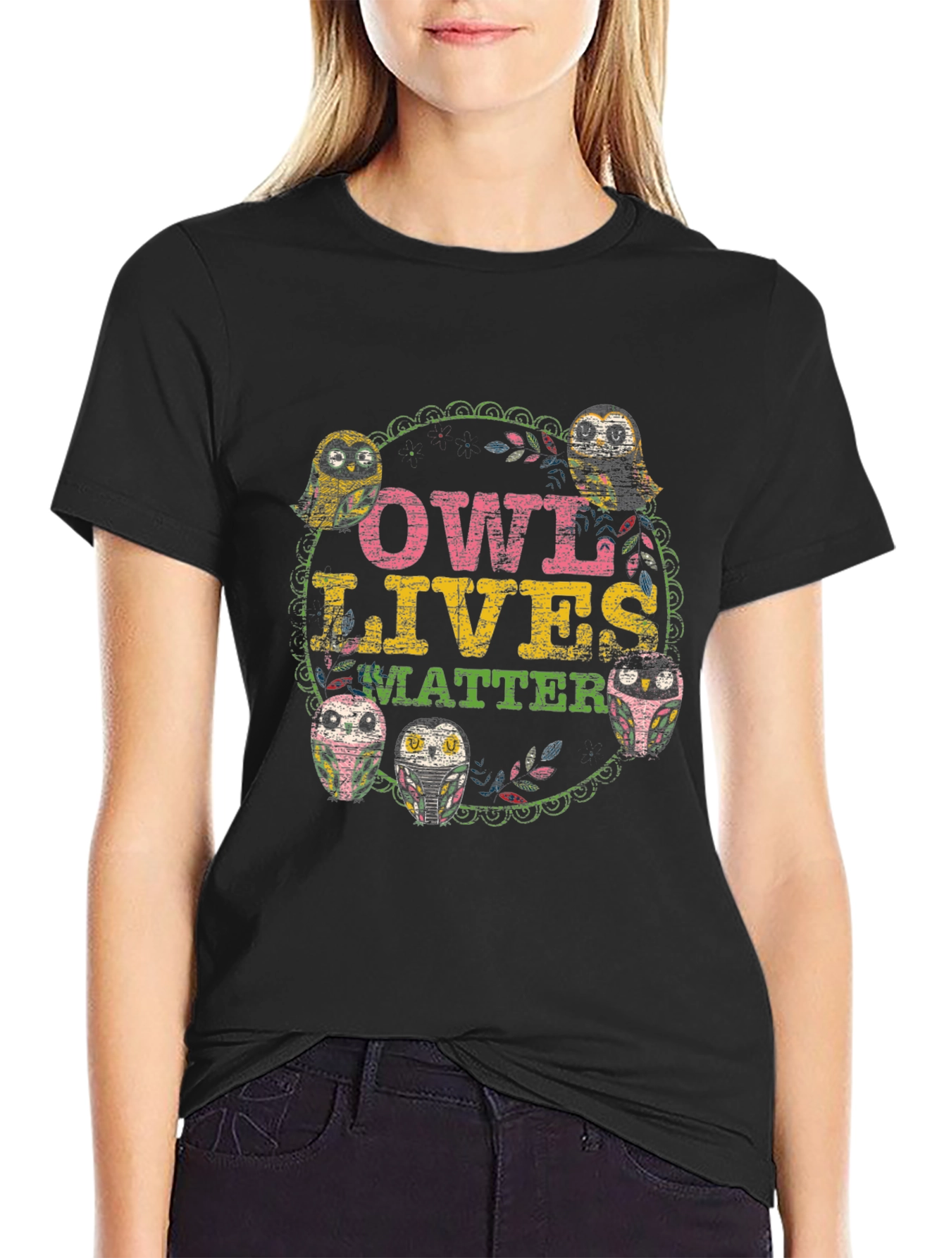 Owl Lives Matter T-Shirt - Unique Design