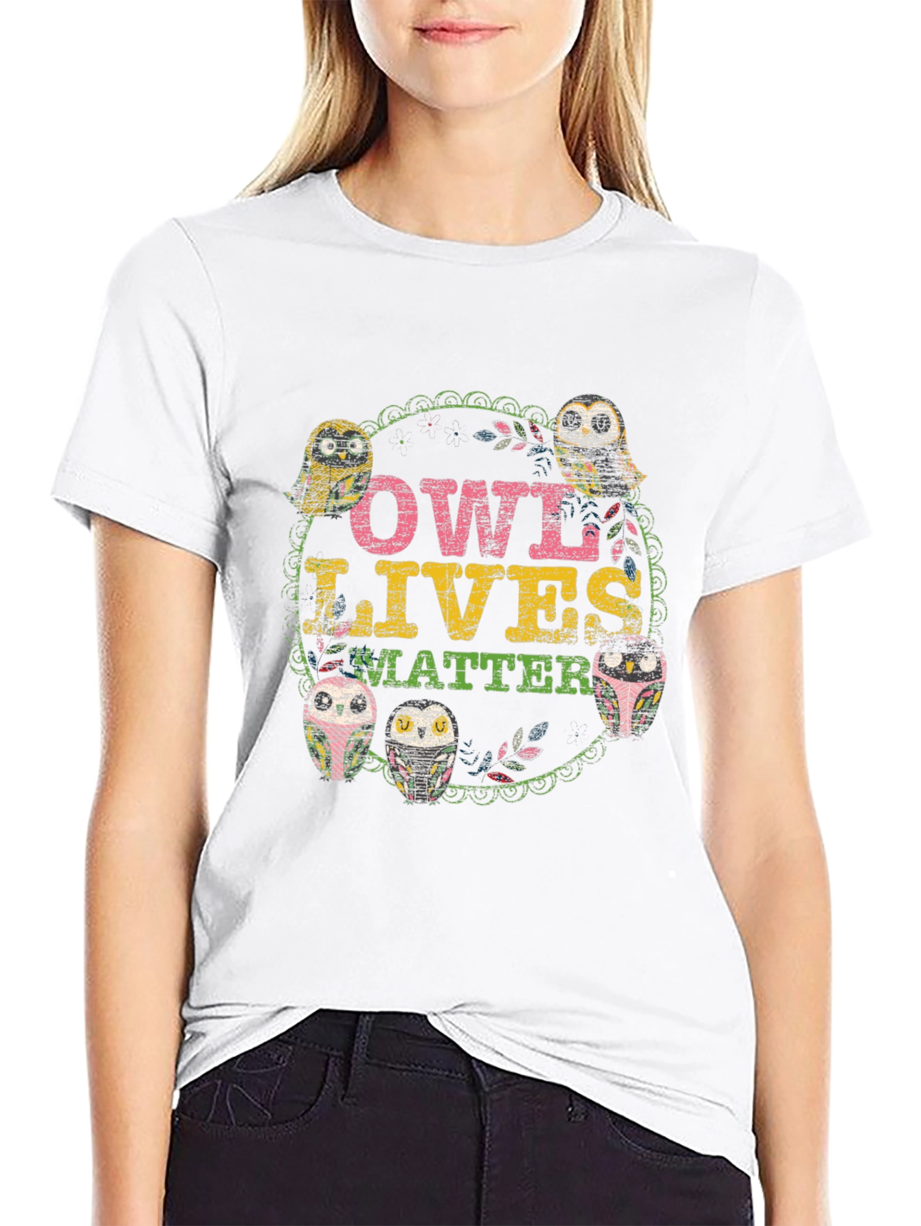 Owl Lives Matter T-Shirt - Unique Design