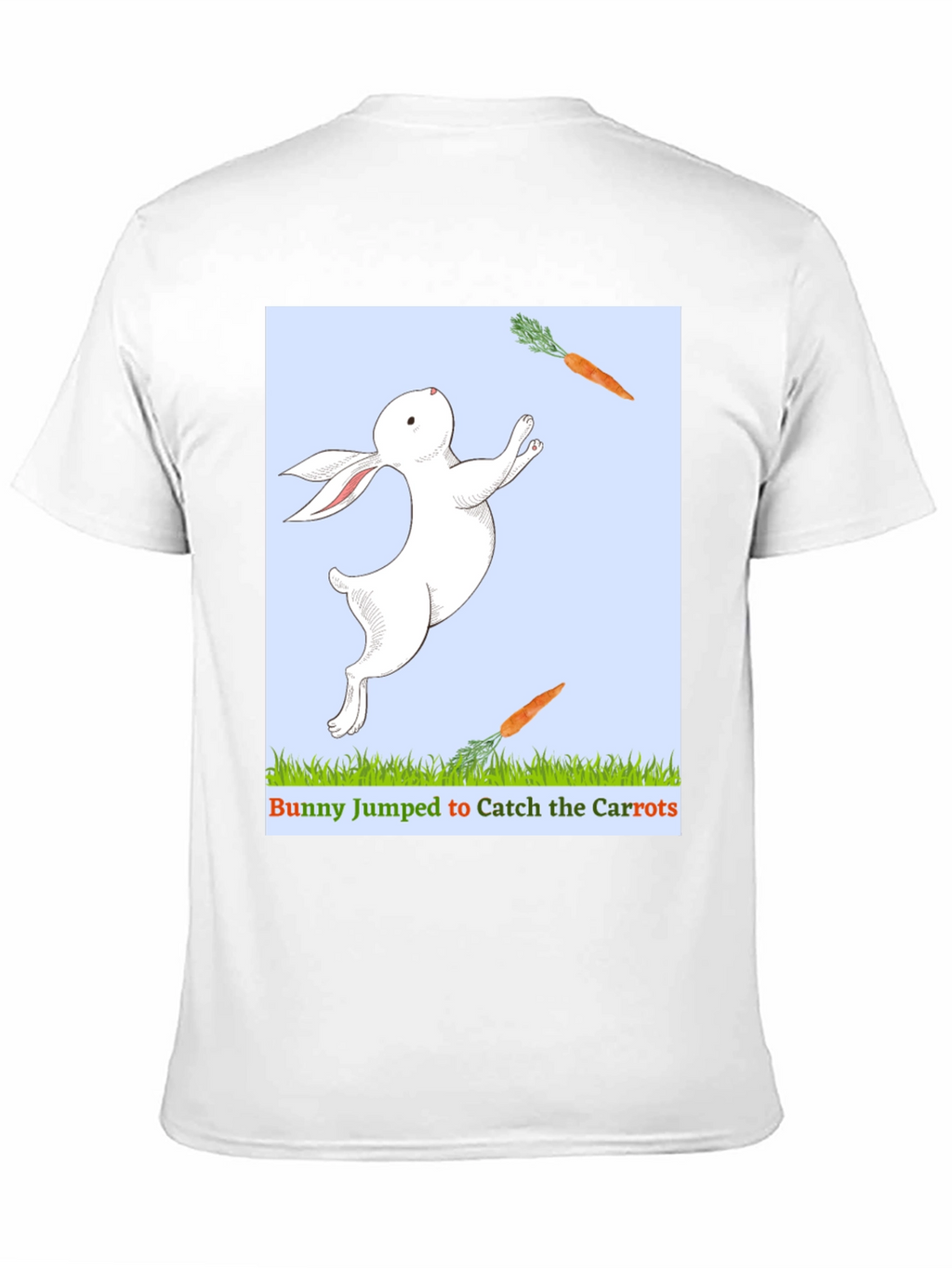 Bunny Catching Carrots T-Shirt