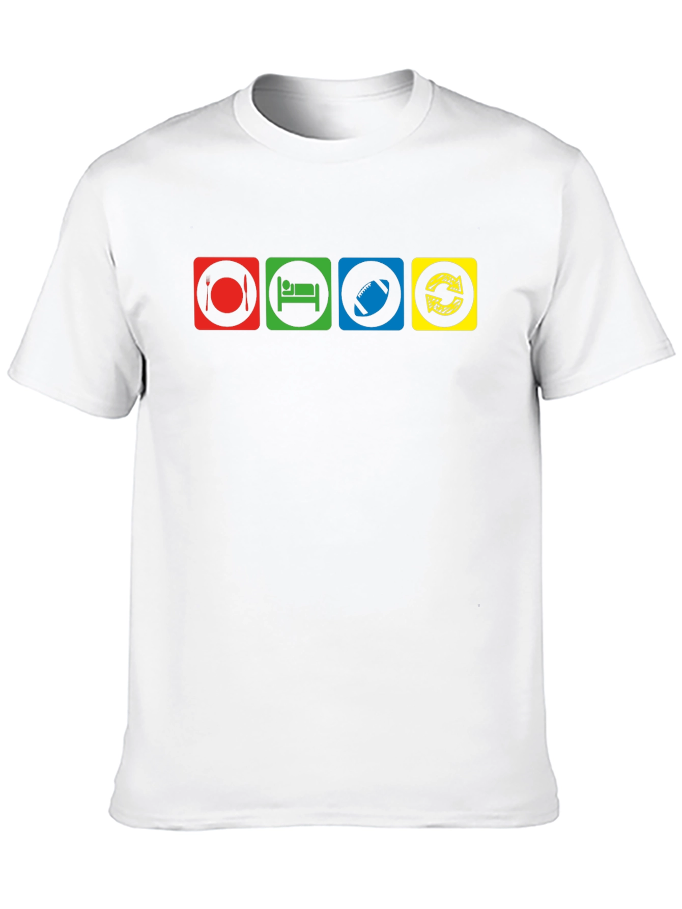 Eat Sleep Rugby Repeat T-Shirt