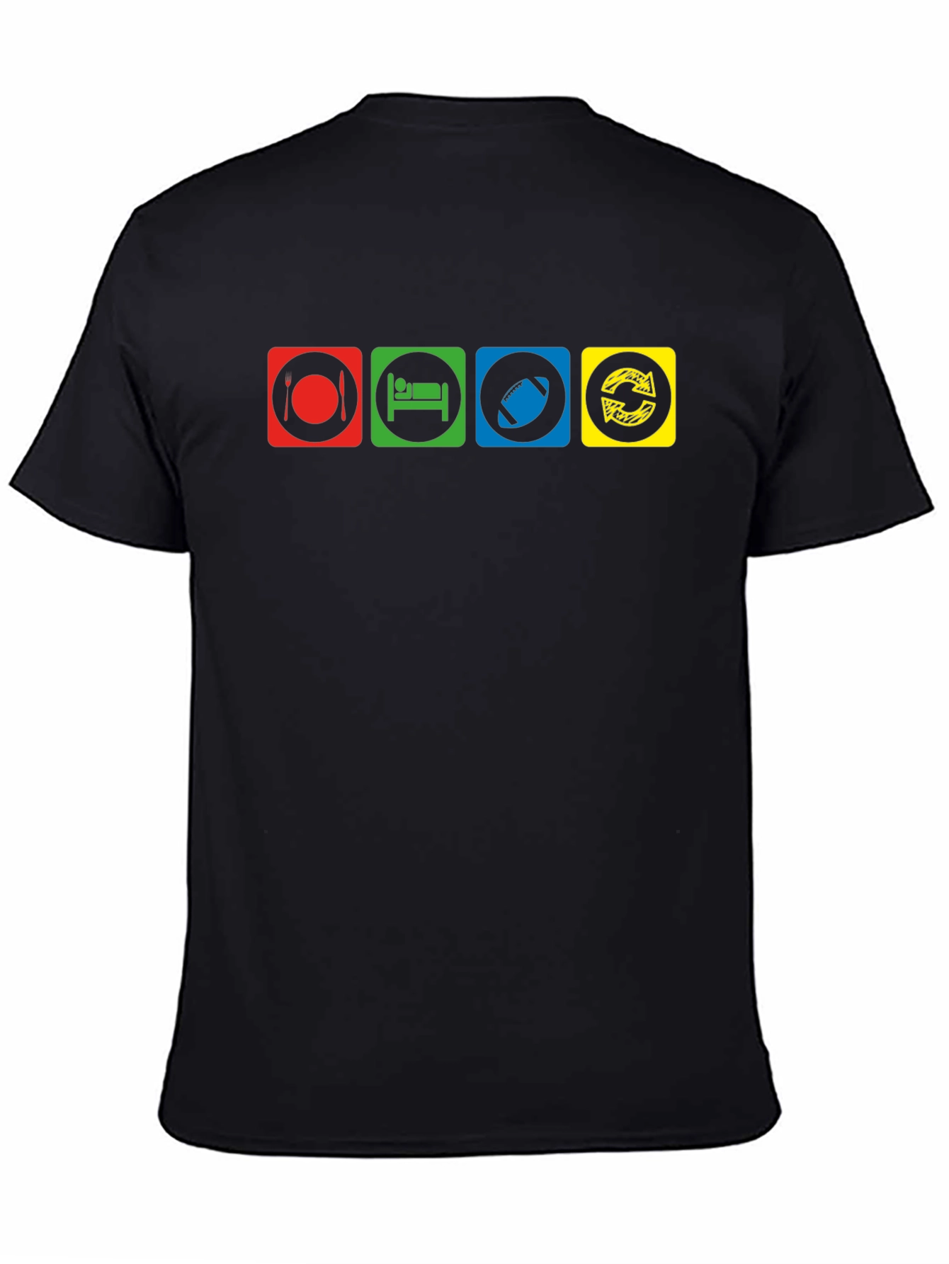 Eat Sleep Rugby Repeat T-Shirt