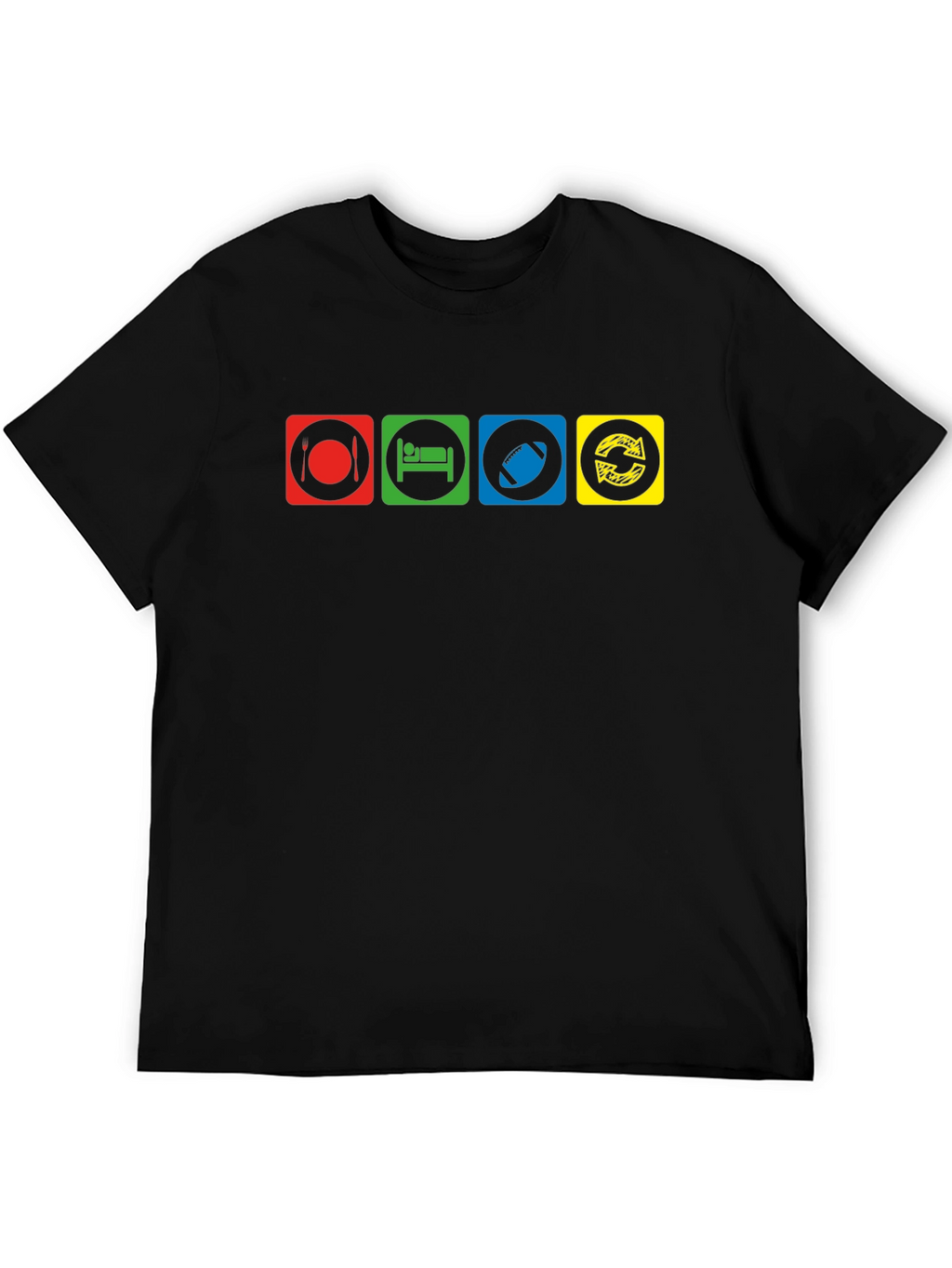 Eat Sleep Rugby Repeat T-Shirt
