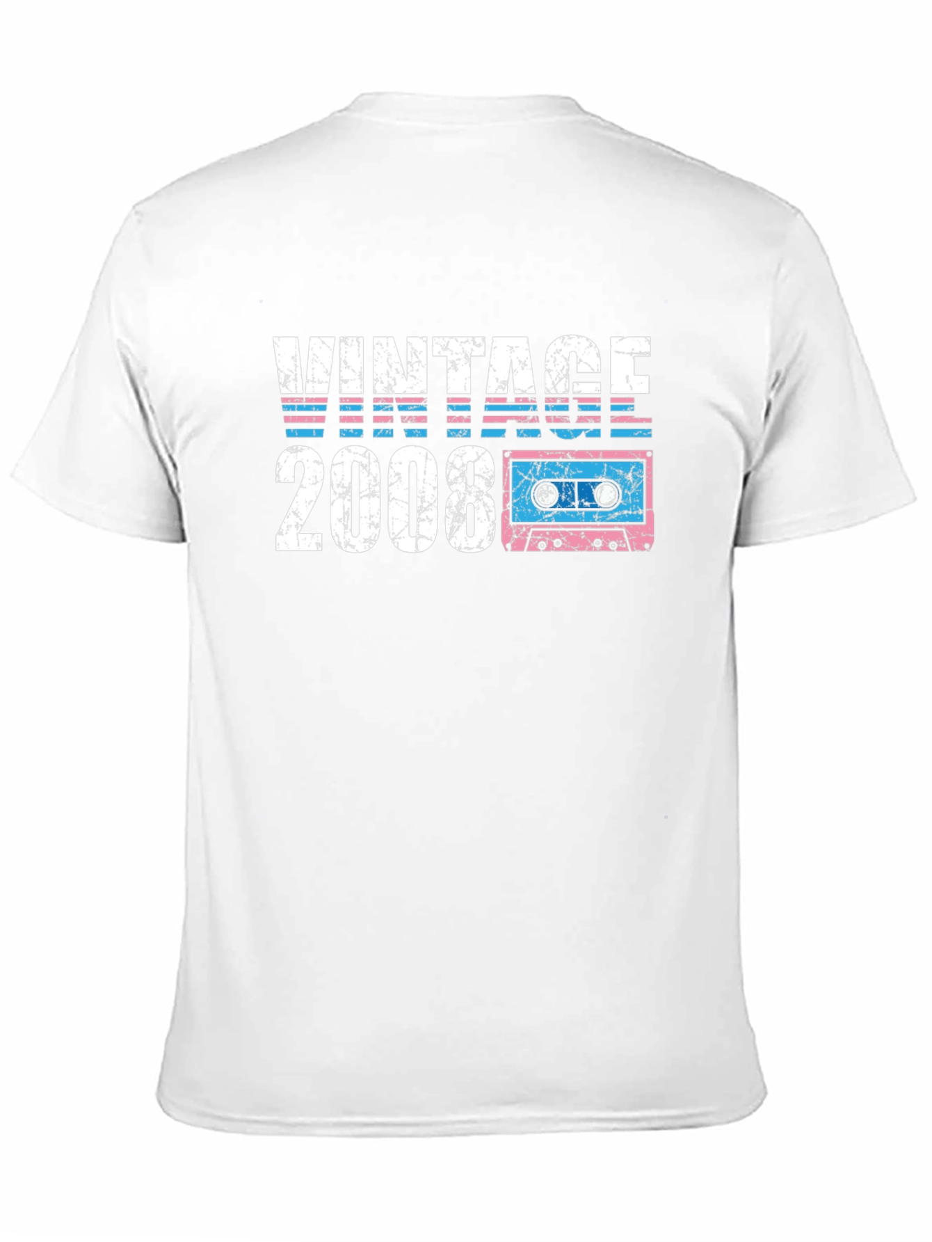 Vintage 2008 Cassette Tape T-Shirt