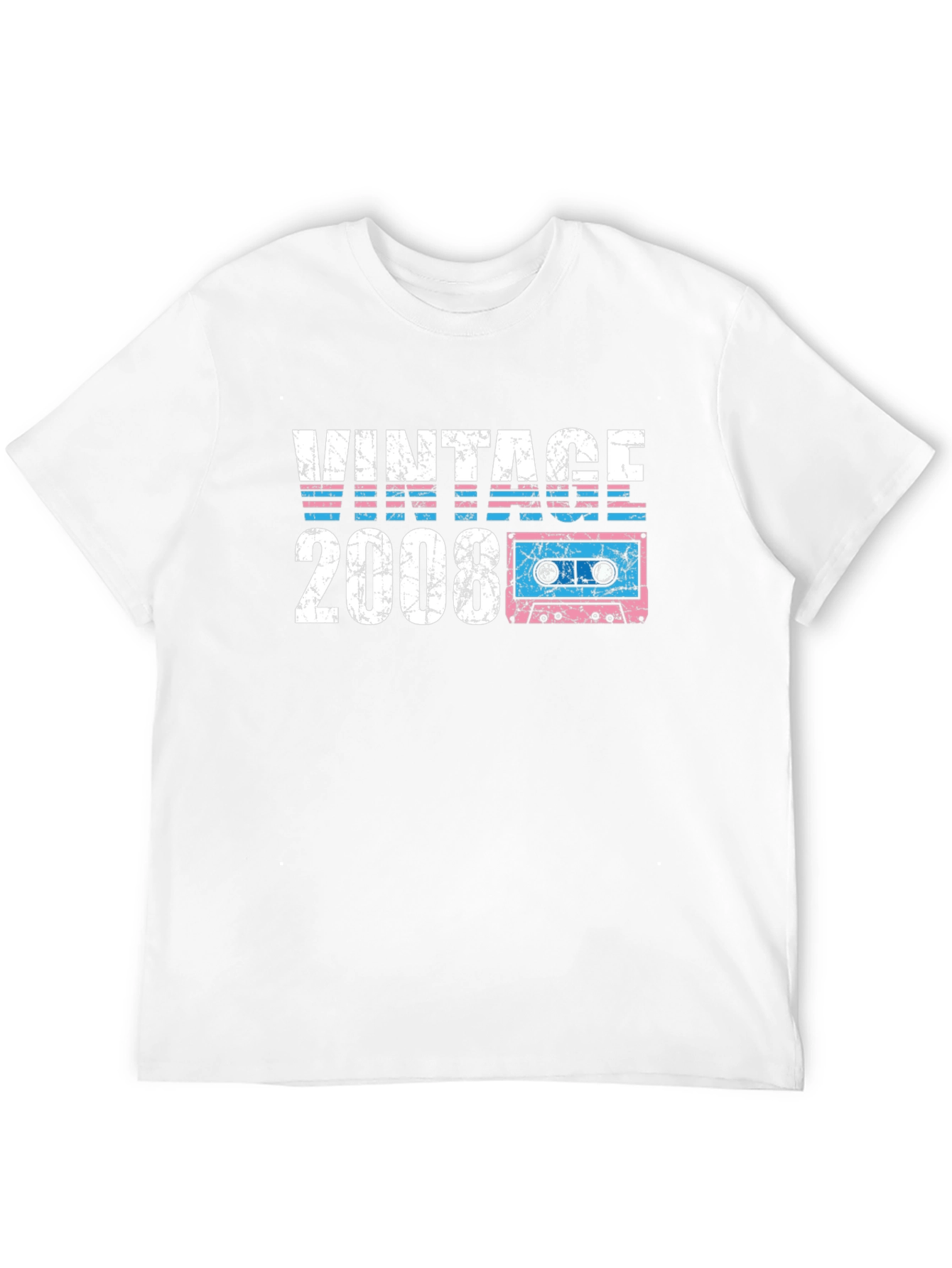 Vintage 2008 Cassette Tape T-Shirt