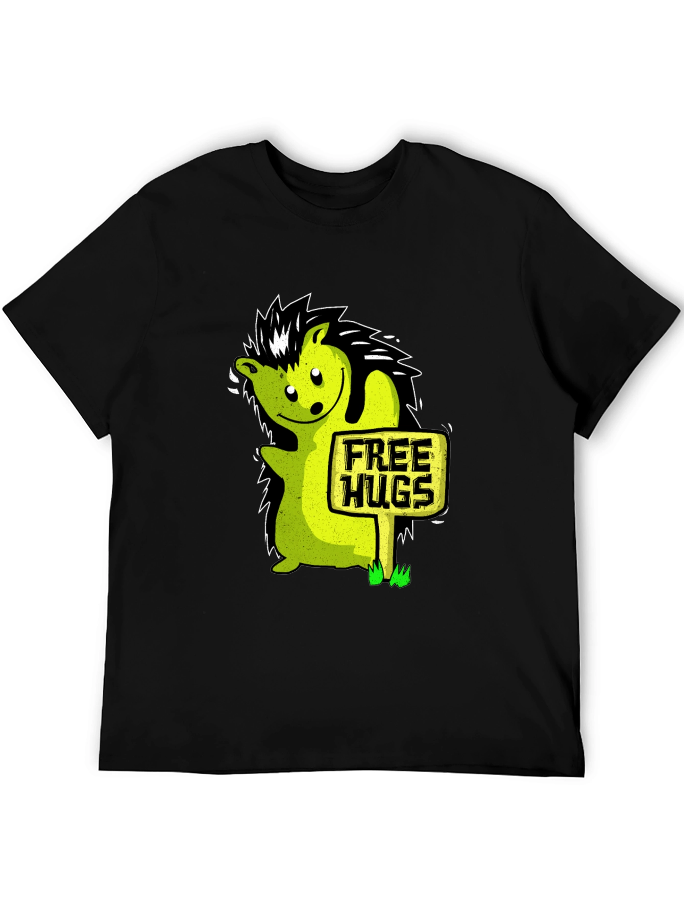 Free Hugs Hedgehog Graphic Tee