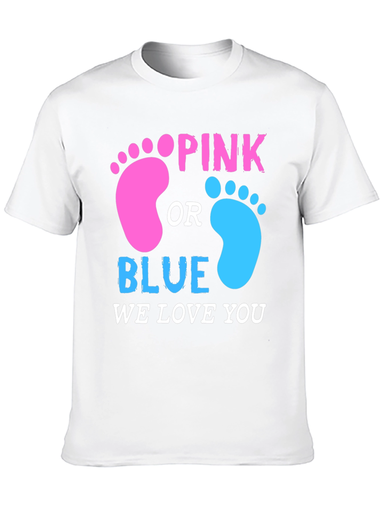 Pink or Blue Gender Reveal T-Shirt