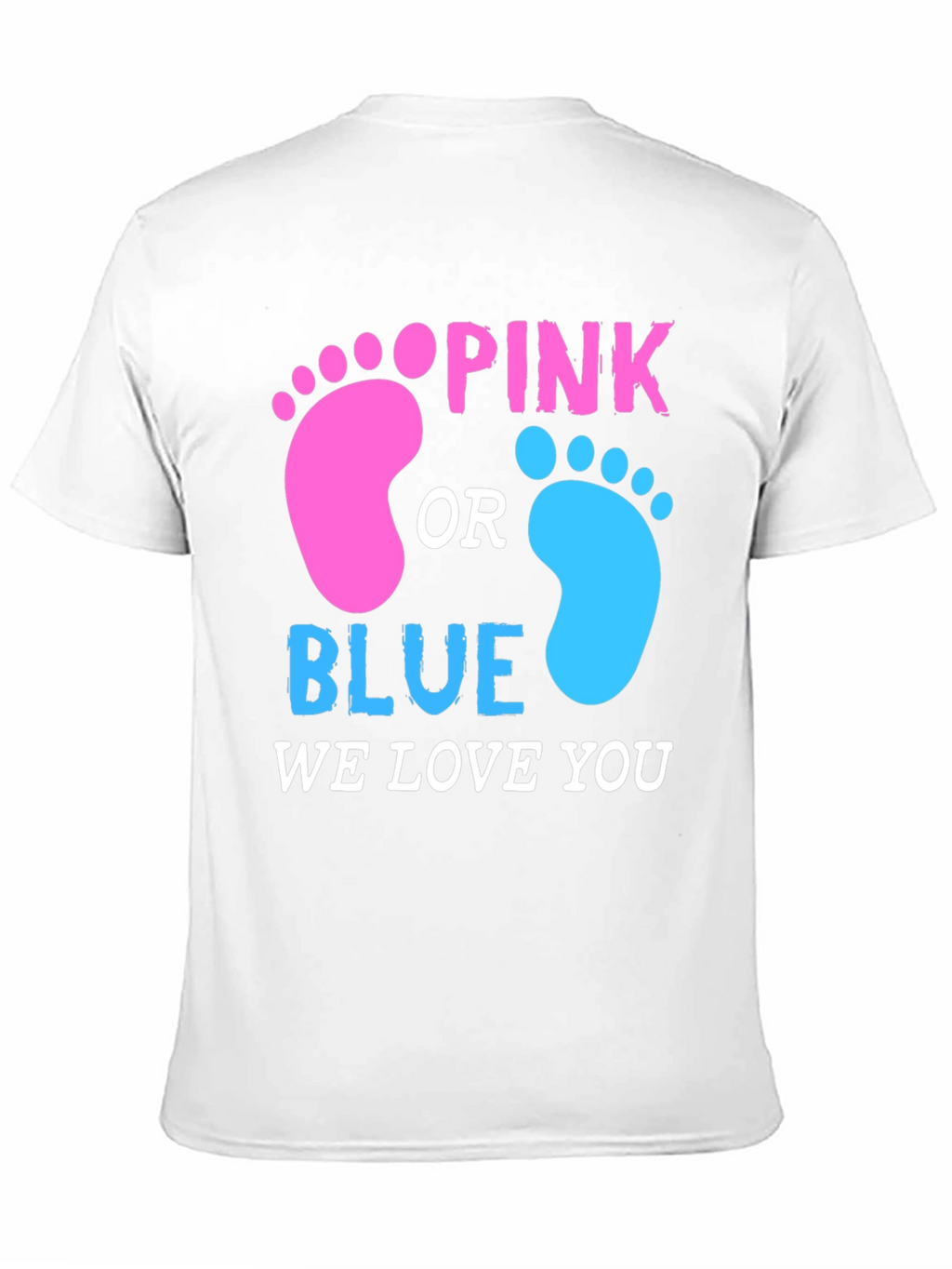 Pink or Blue Gender Reveal T-Shirt
