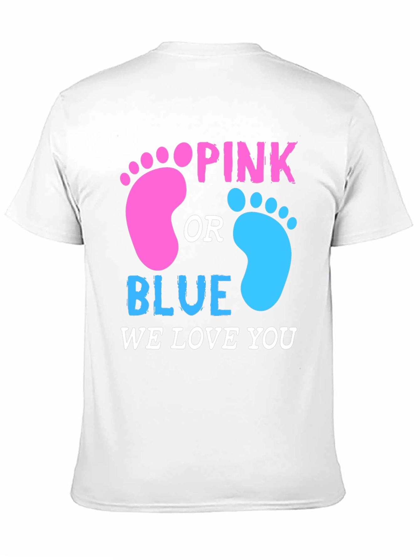 Pink or Blue Gender Reveal T-Shirt