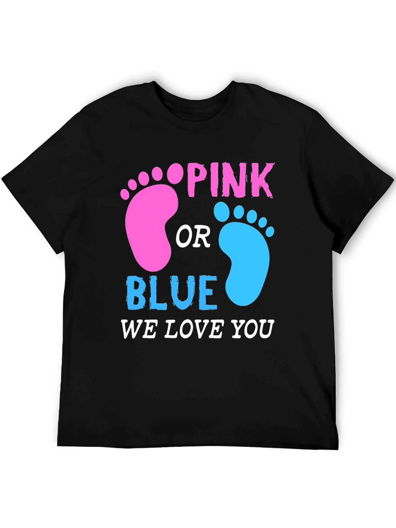 Pink or Blue Gender Reveal T-Shirt