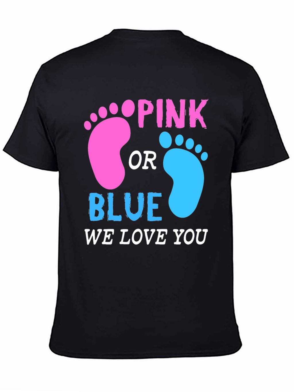 Pink or Blue Gender Reveal T-Shirt