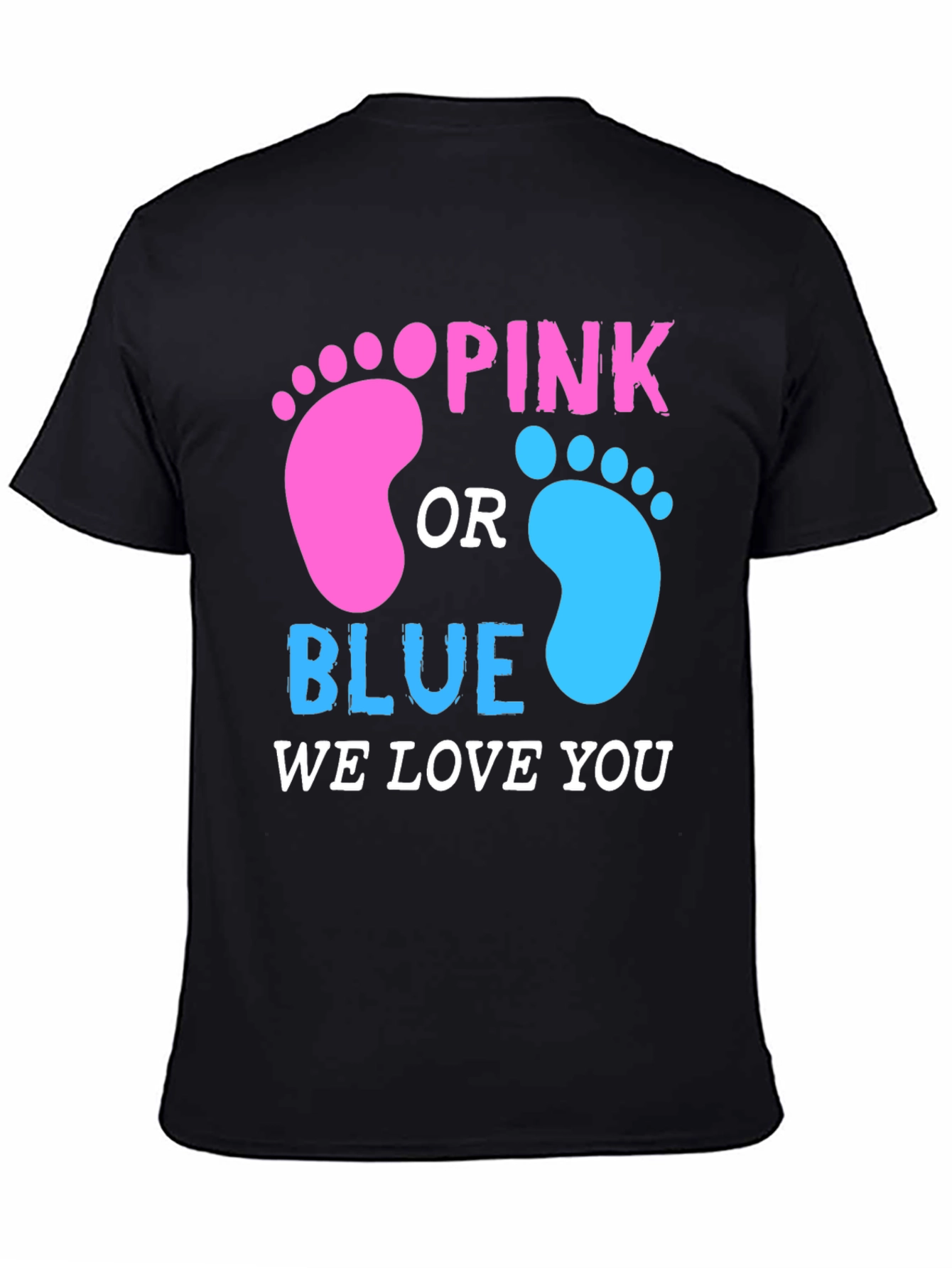 Pink or Blue Gender Reveal T-Shirt