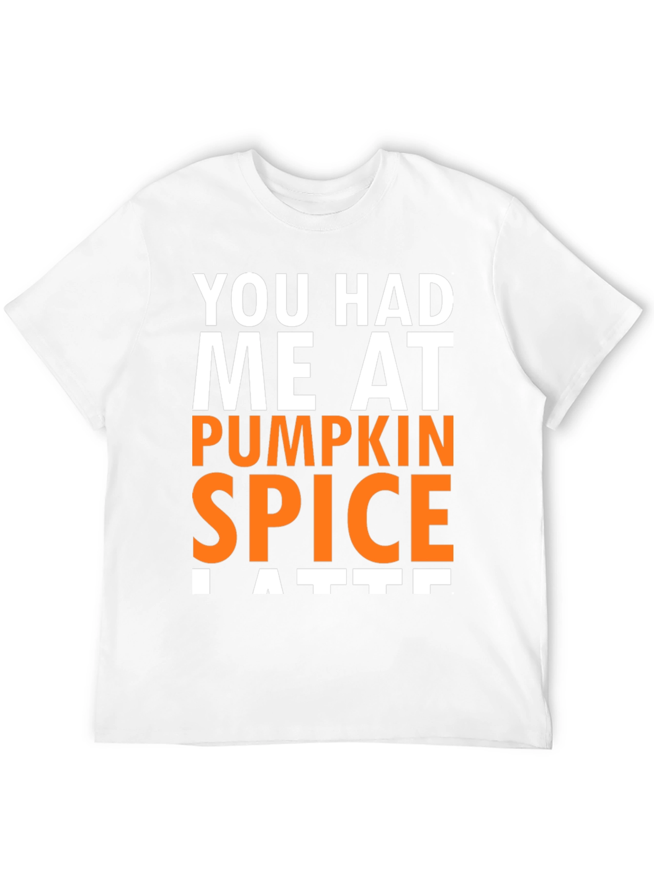 Pumpkin Spice Latte Graphic T-Shirt - Fall Fashion