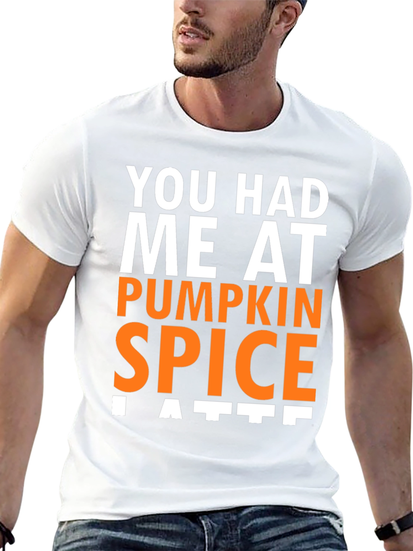 Pumpkin Spice Latte Graphic T-Shirt - Fall Fashion