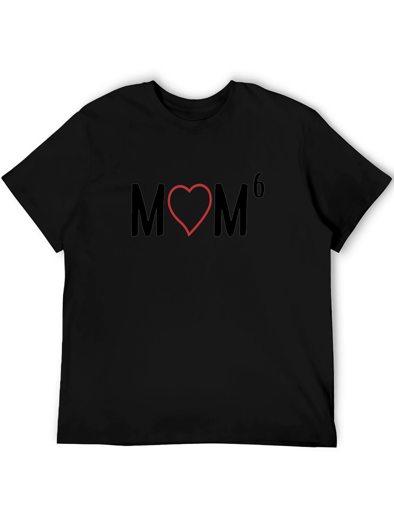 Funny MOM Heart Graphic Tee - Love Your Mom!