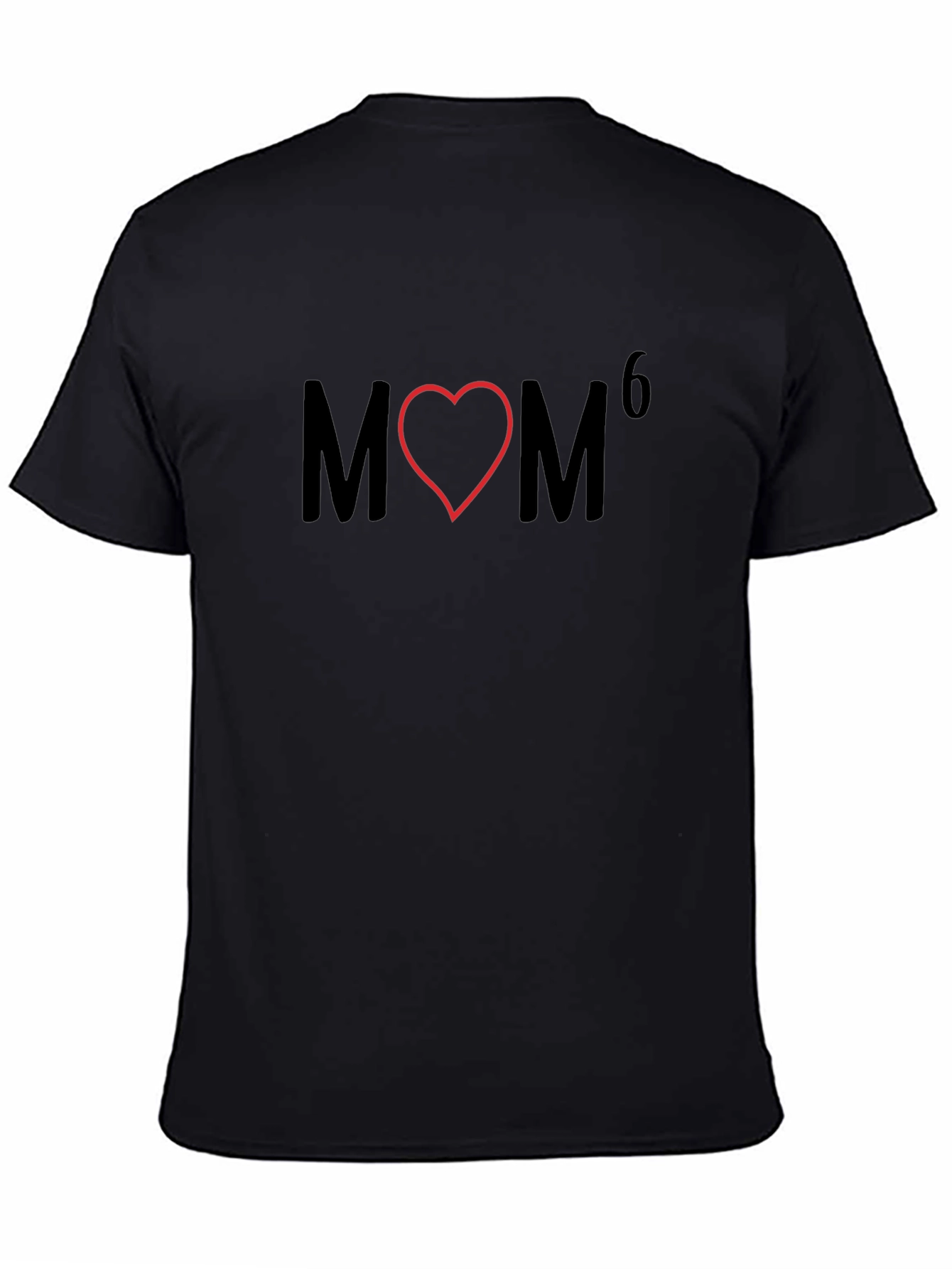 Funny MOM Heart Graphic Tee - Love Your Mom!