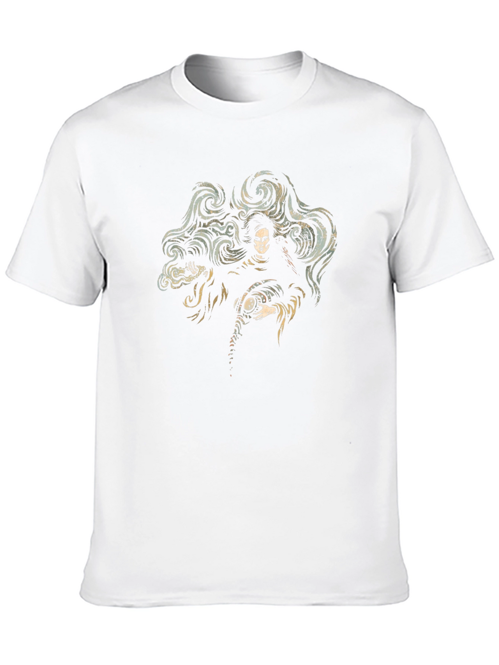 Gothic Grim Reaper Graphic T-Shirt