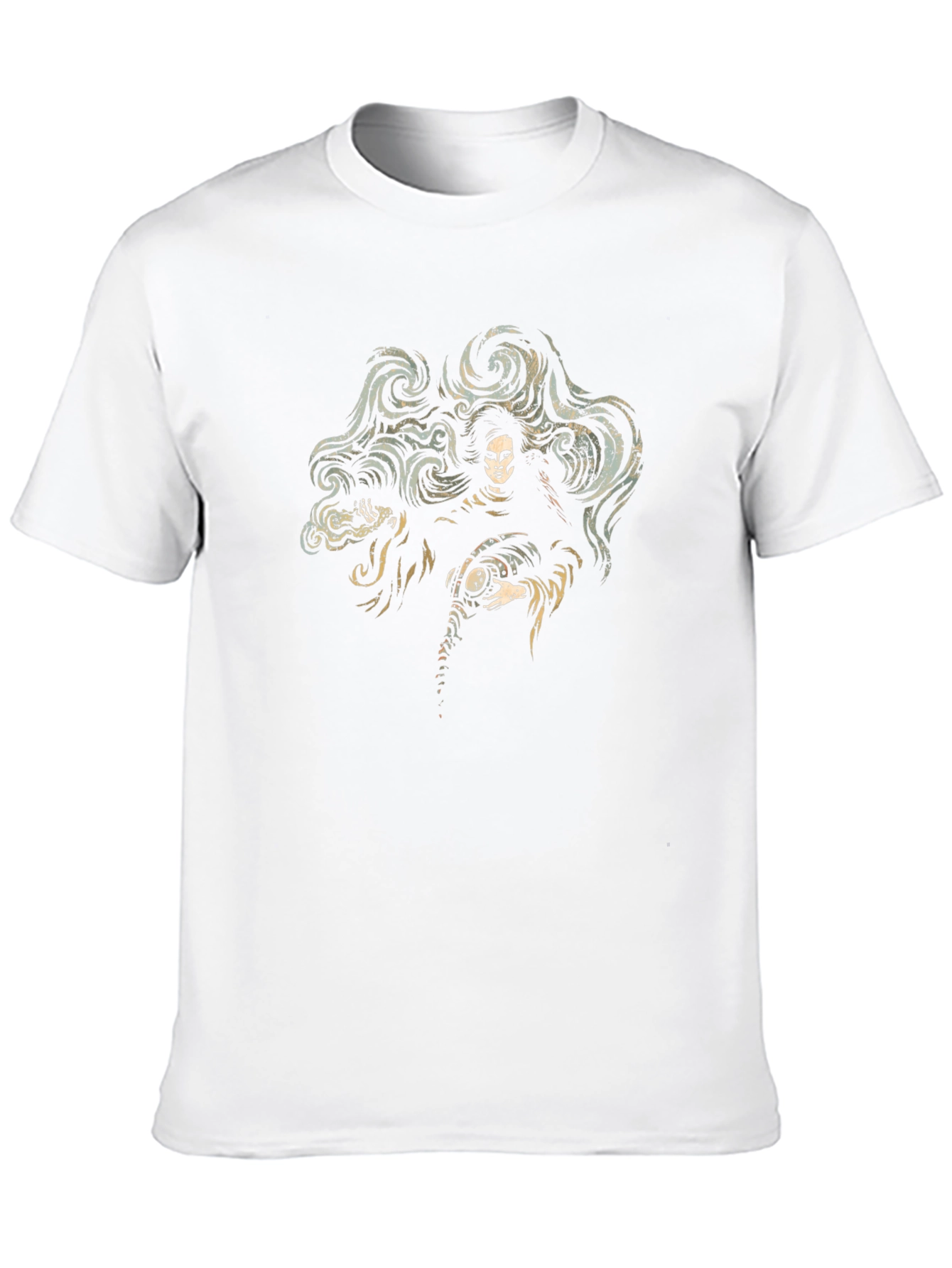 Gothic Grim Reaper Graphic T-Shirt