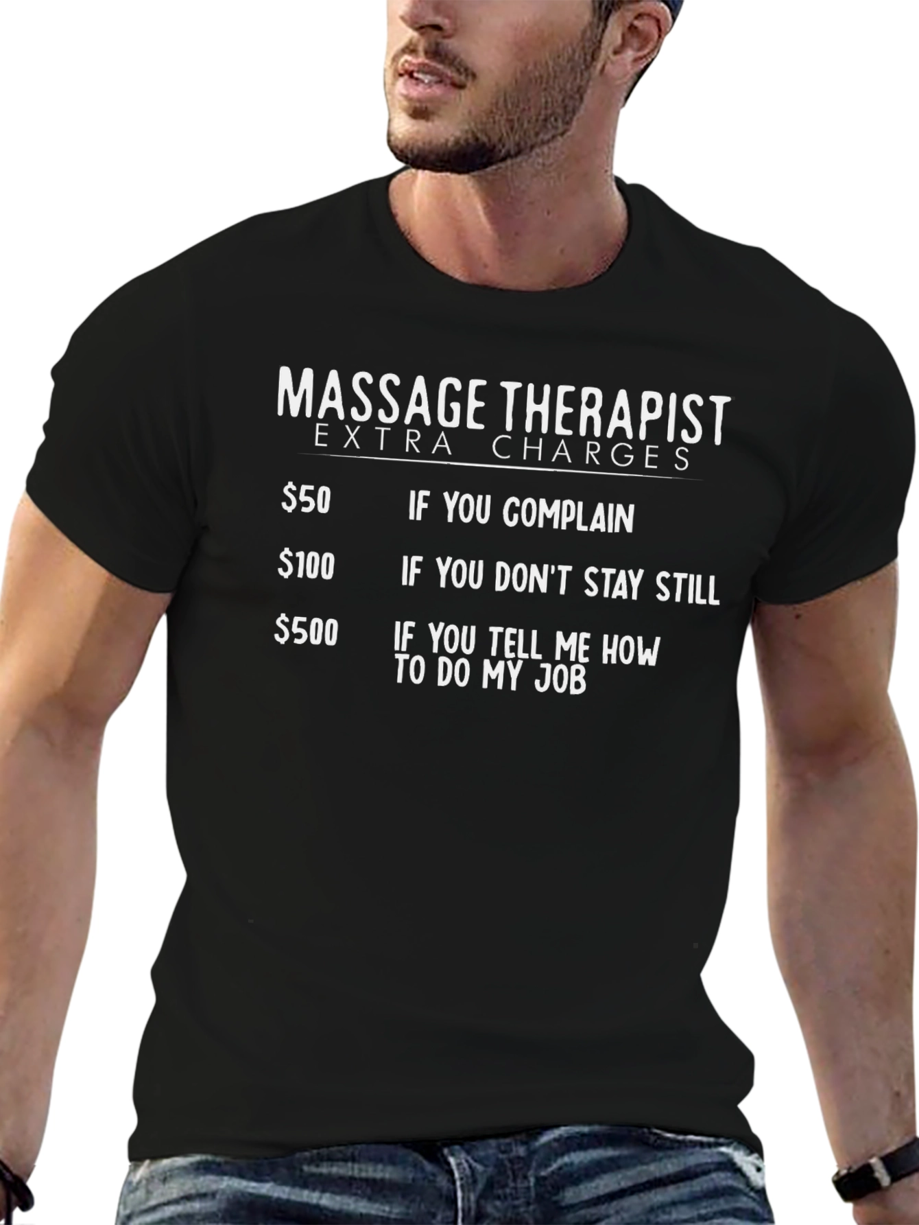 Massage Therapist Novelty T-Shirt