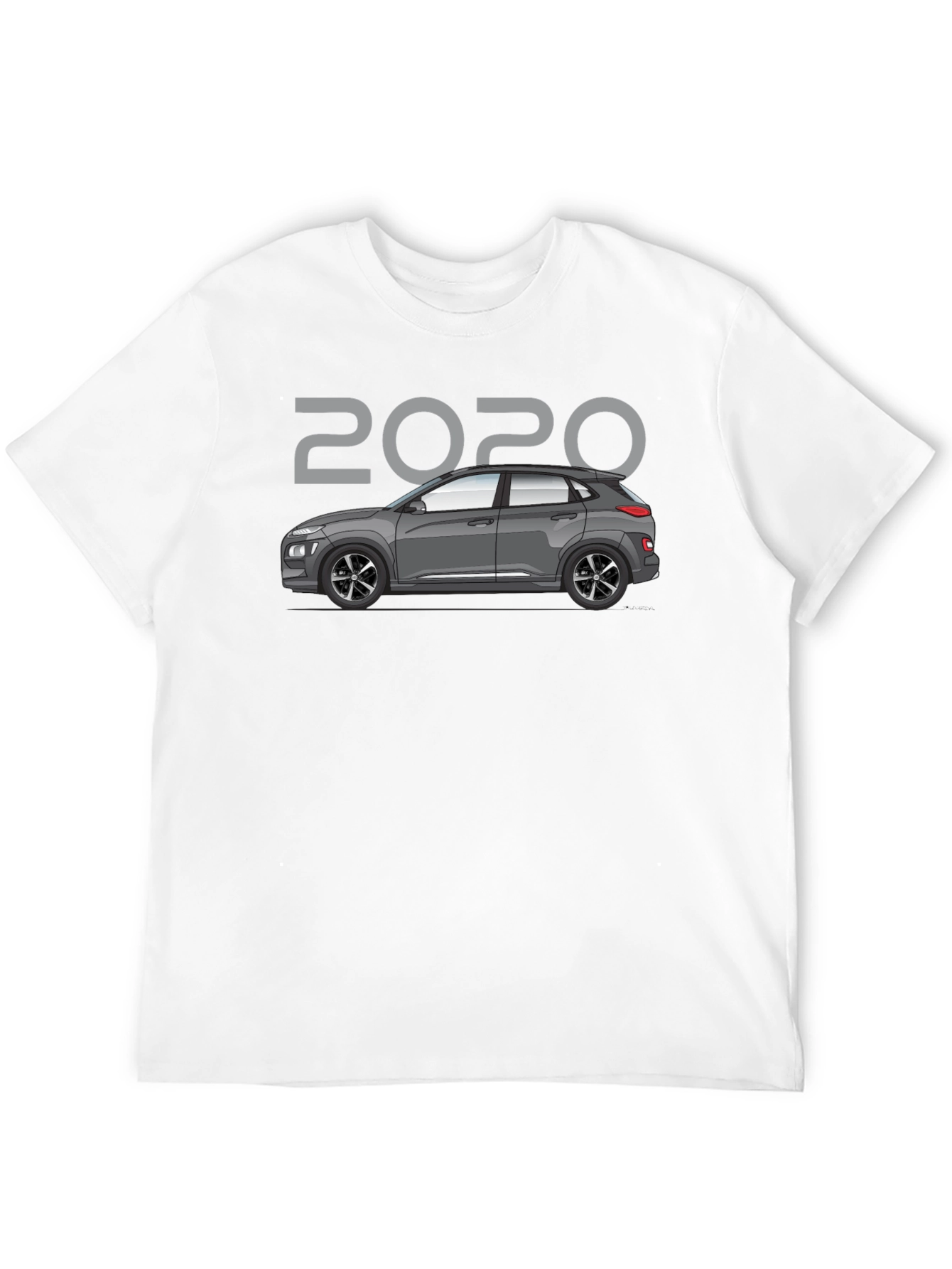 2020 Car Graphic T-Shirt - Black