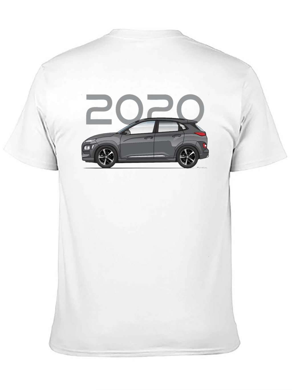 2020 Car Graphic T-Shirt - Black