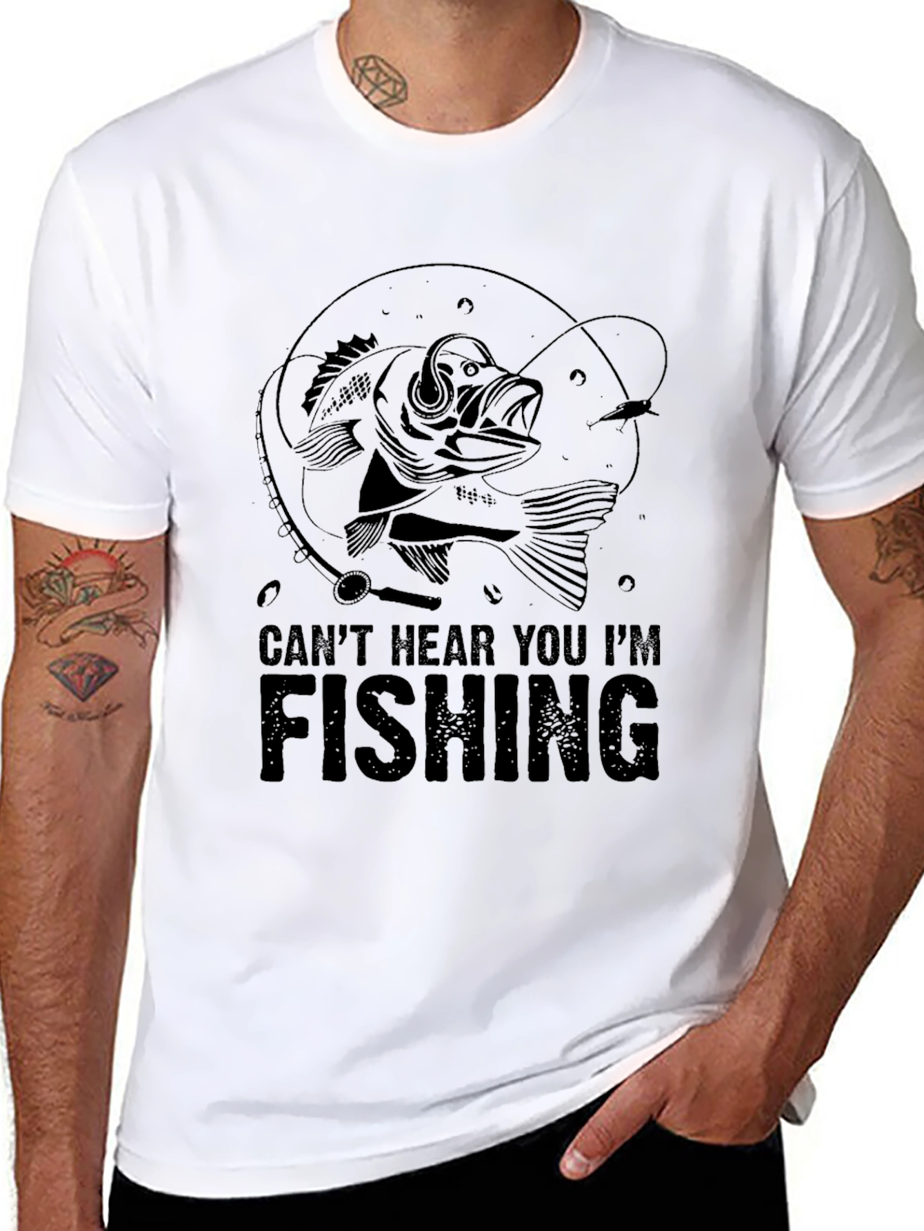 Cant Hear You Im Fishing T-Shirt