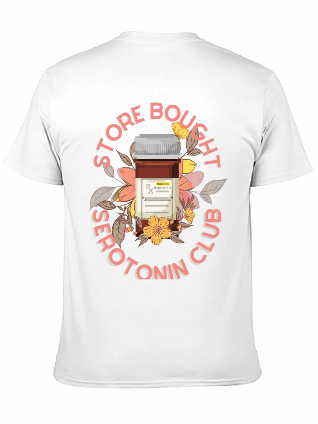 Serotonin Club T-Shirt - Black