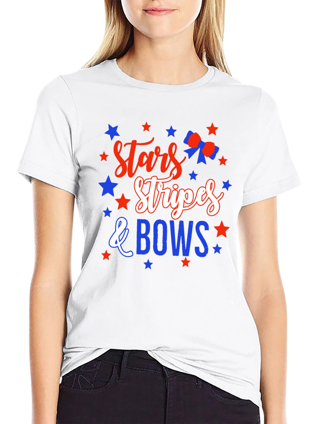 Stars Stripes & Bows Graphic Tee