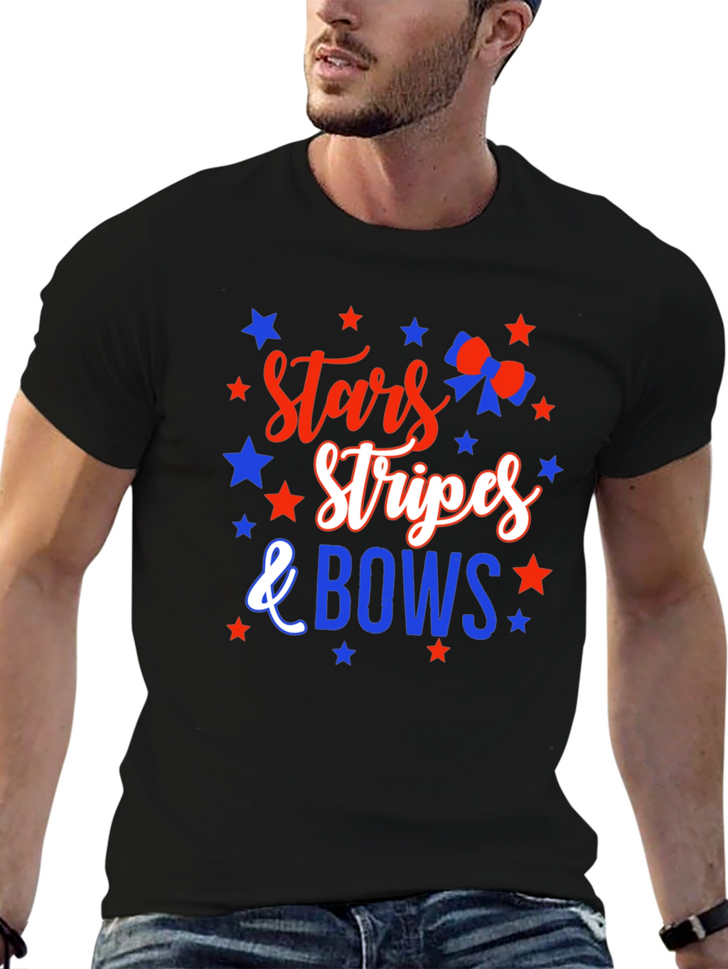 Stars Stripes & Bows Graphic Tee