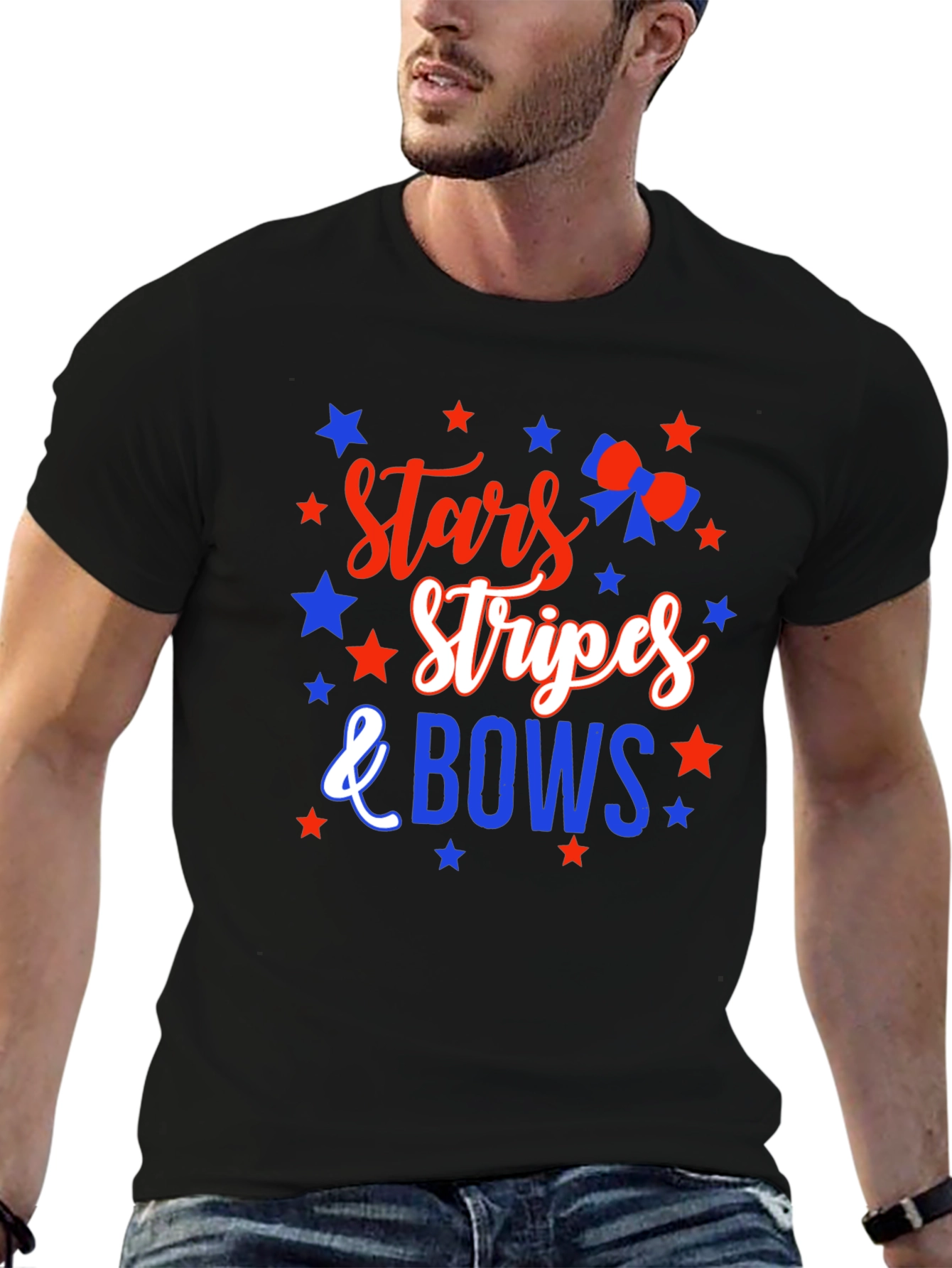 Stars Stripes & Bows Graphic Tee