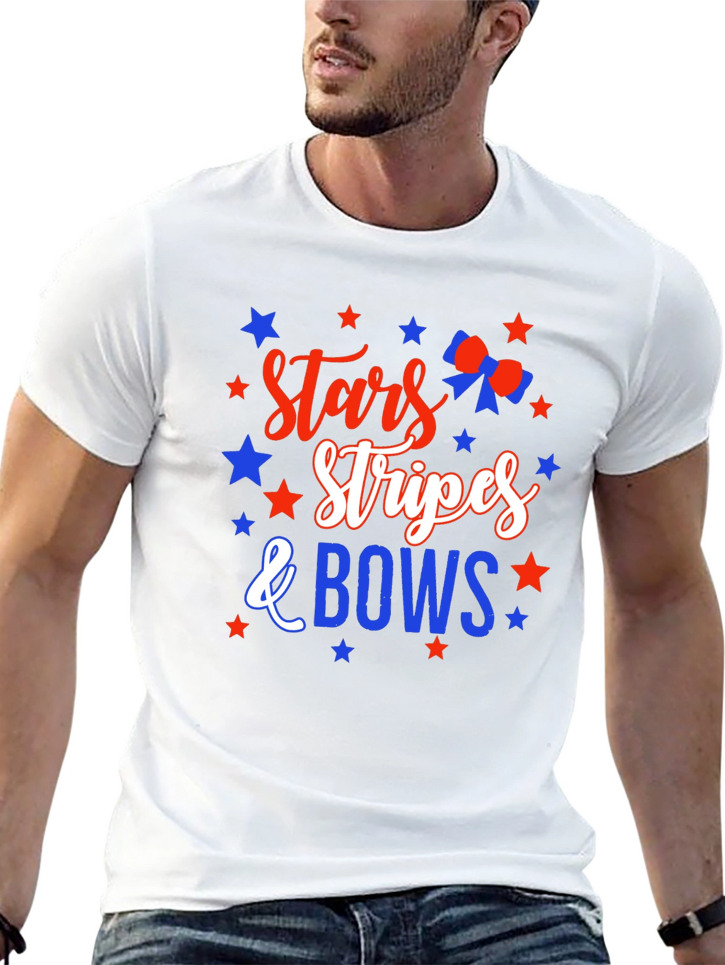 Stars Stripes & Bows Graphic Tee
