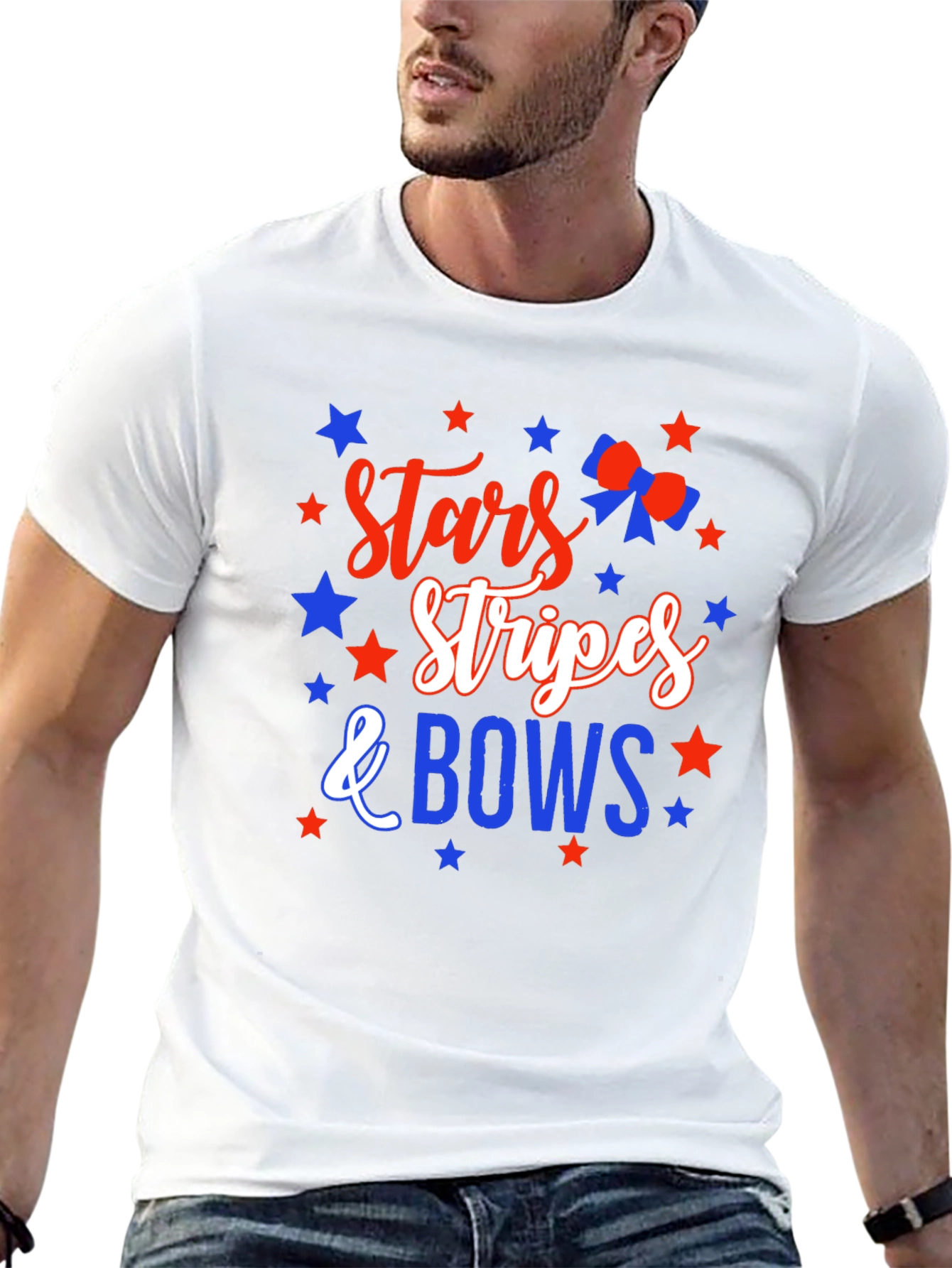 Stars Stripes & Bows Graphic Tee