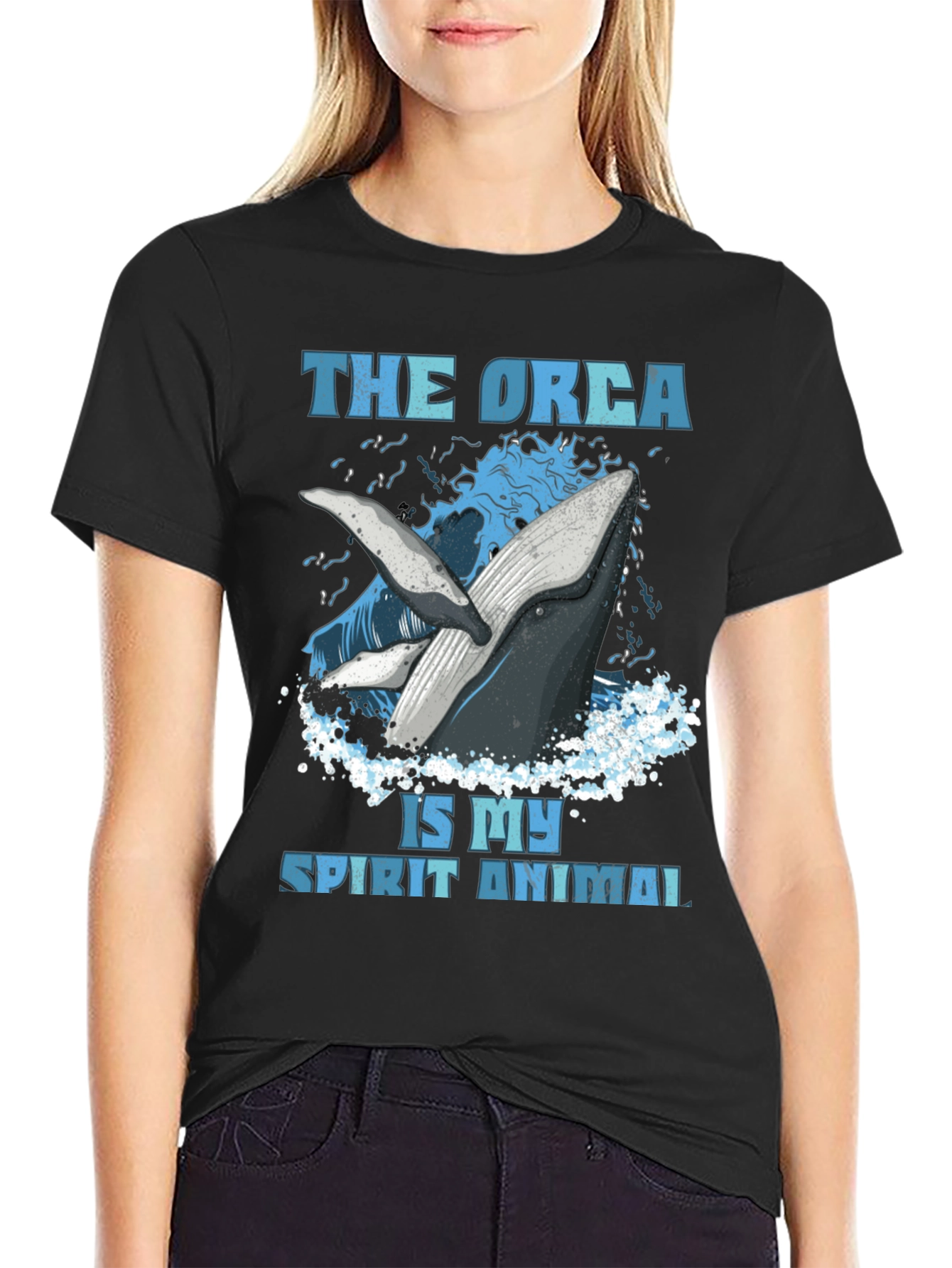 Orca Spirit Animal T-Shirt Ocean Lover Tee