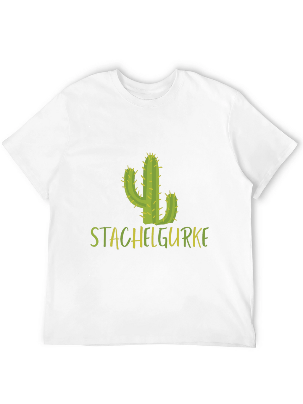 Stachelgurke Cactus T-Shirt - Black Cotton Tee