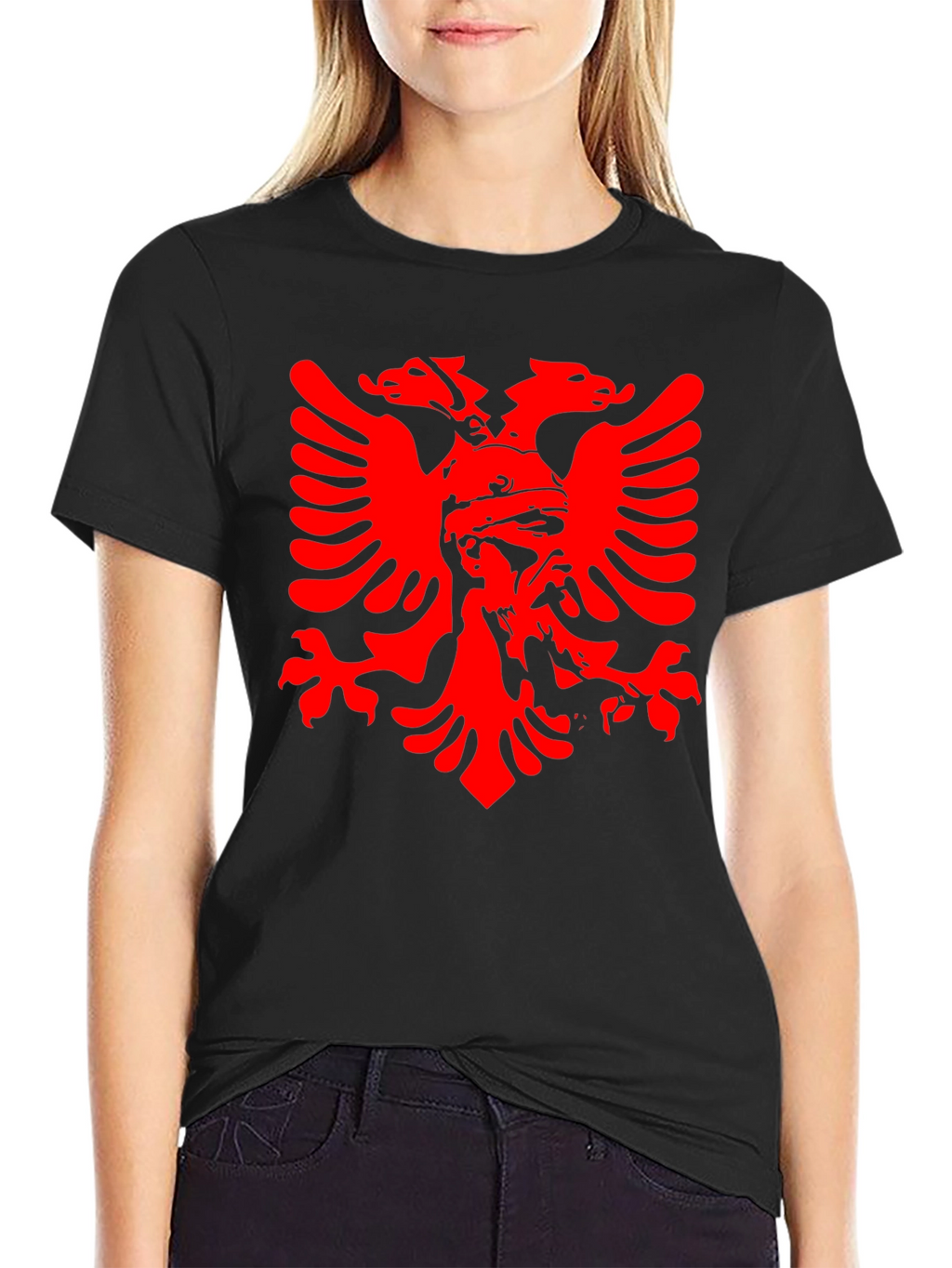 Albanian Eagle T-Shirt - Black