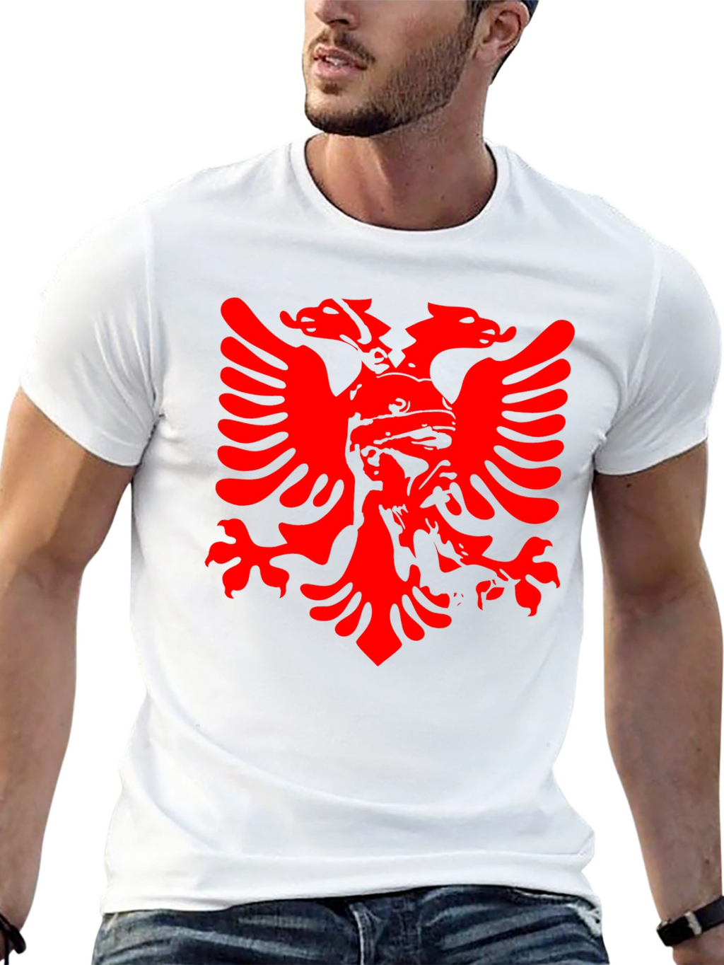 Albanian Eagle T-Shirt - Black