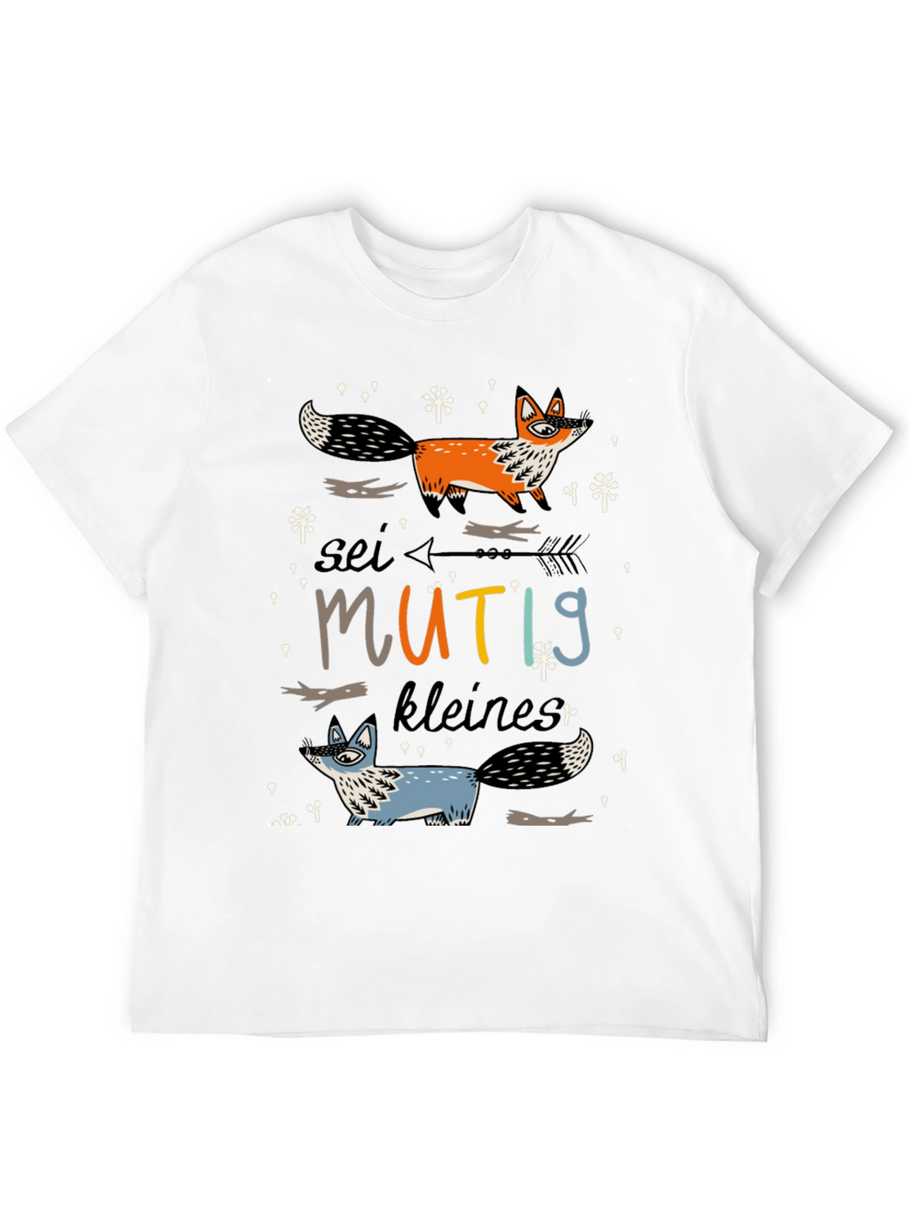 Be Brave Little One Fox T-Shirt