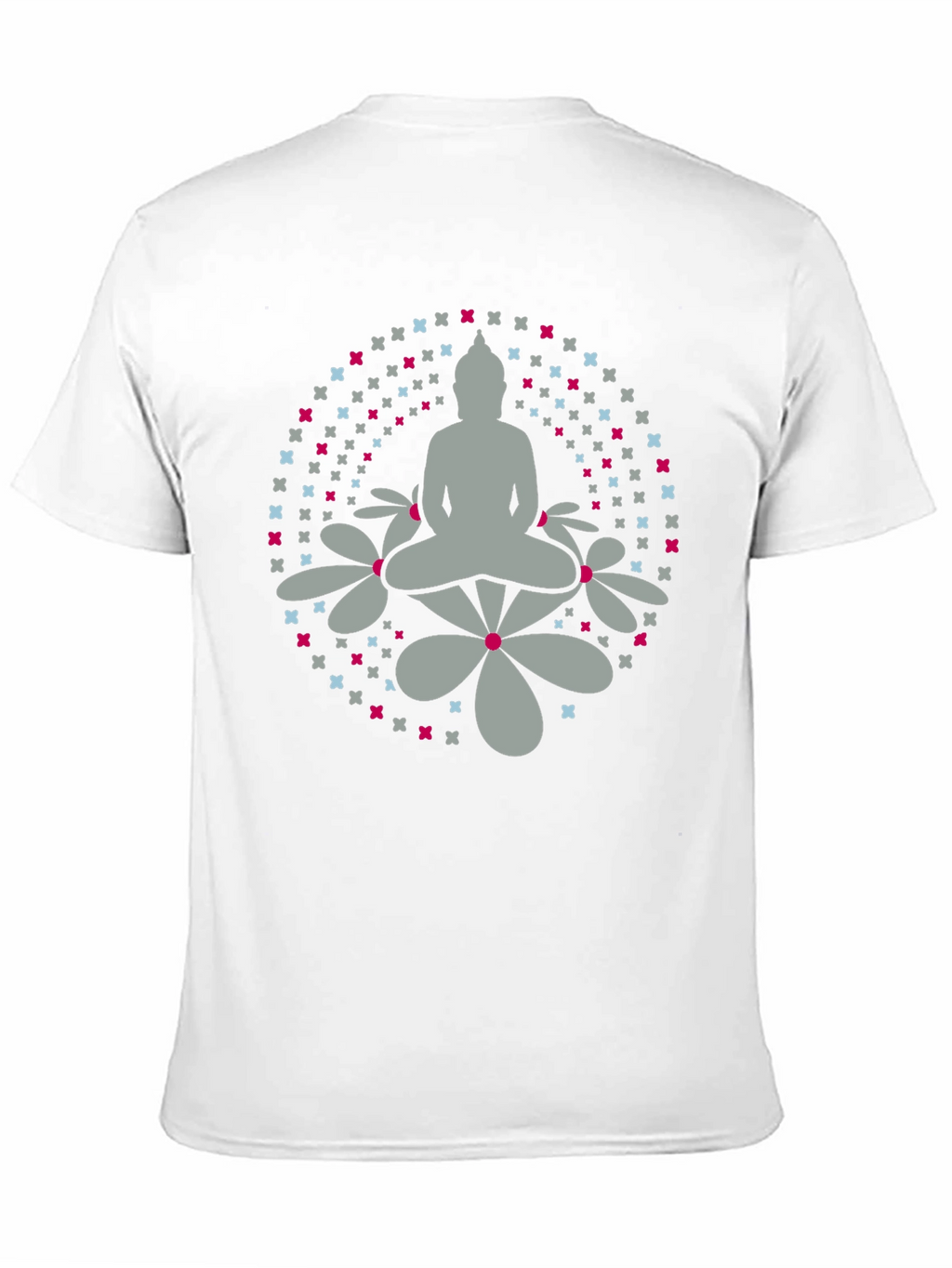 Buddha Flower Graphic T-Shirt - Unisex