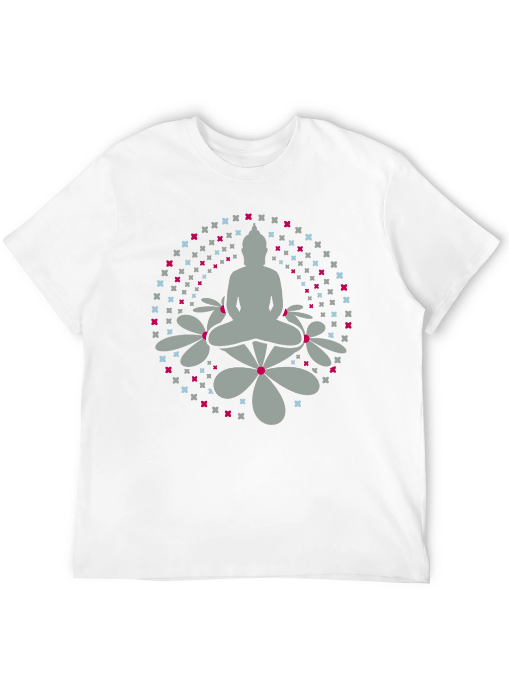 Buddha Flower Graphic T-Shirt - Unisex