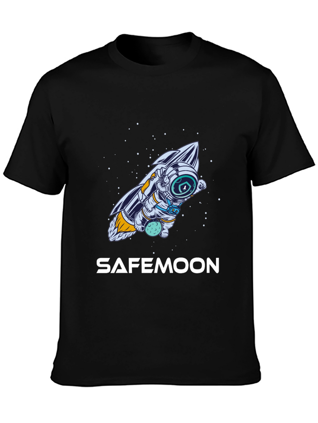 Safemoon Astronaut Black T-Shirt
