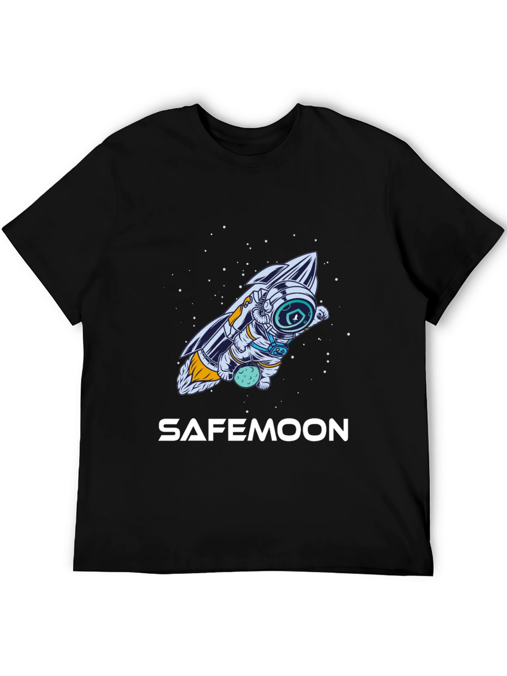 Safemoon Astronaut Black T-Shirt
