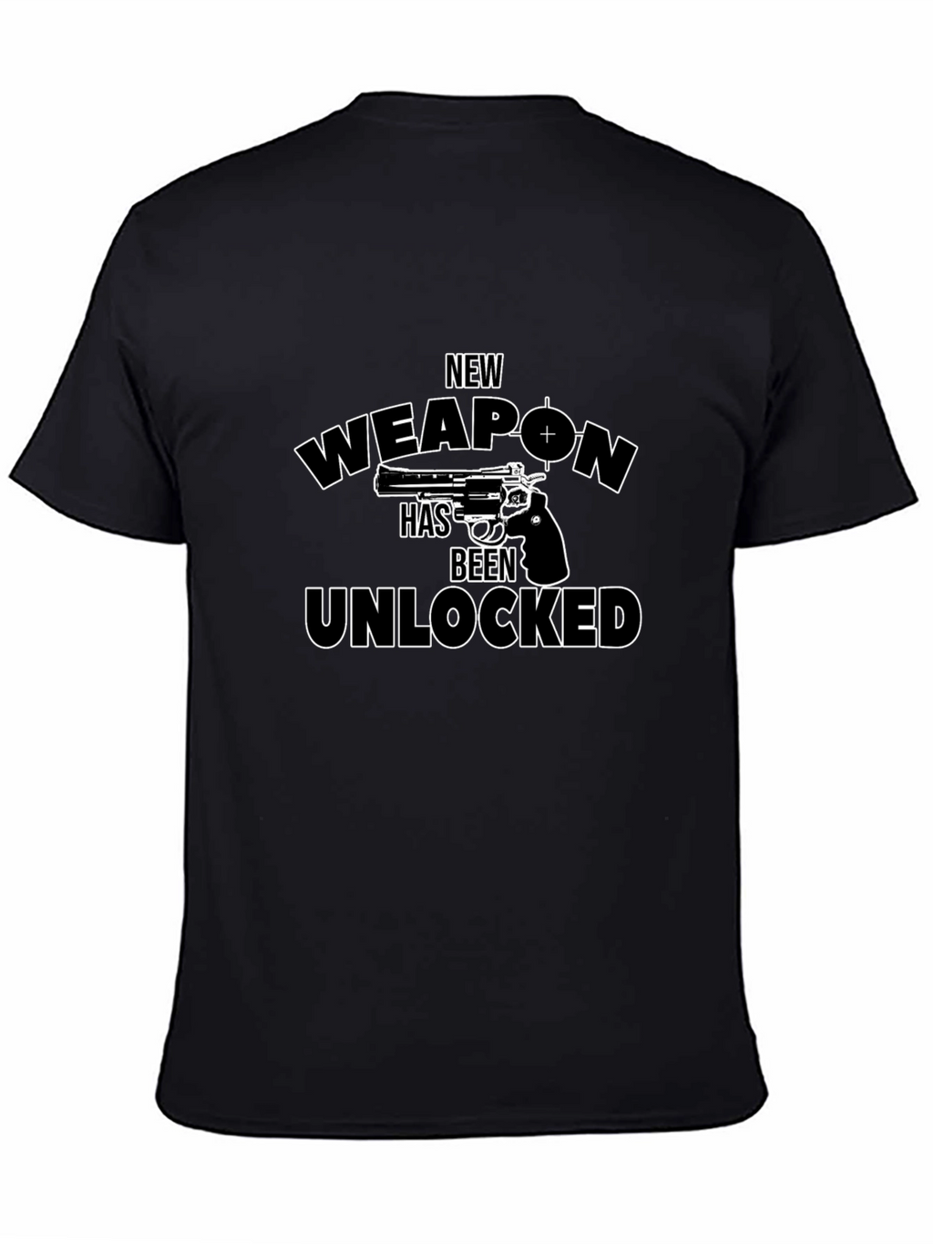 New Weapon Unlocked Novelty Graphic T-Shirt