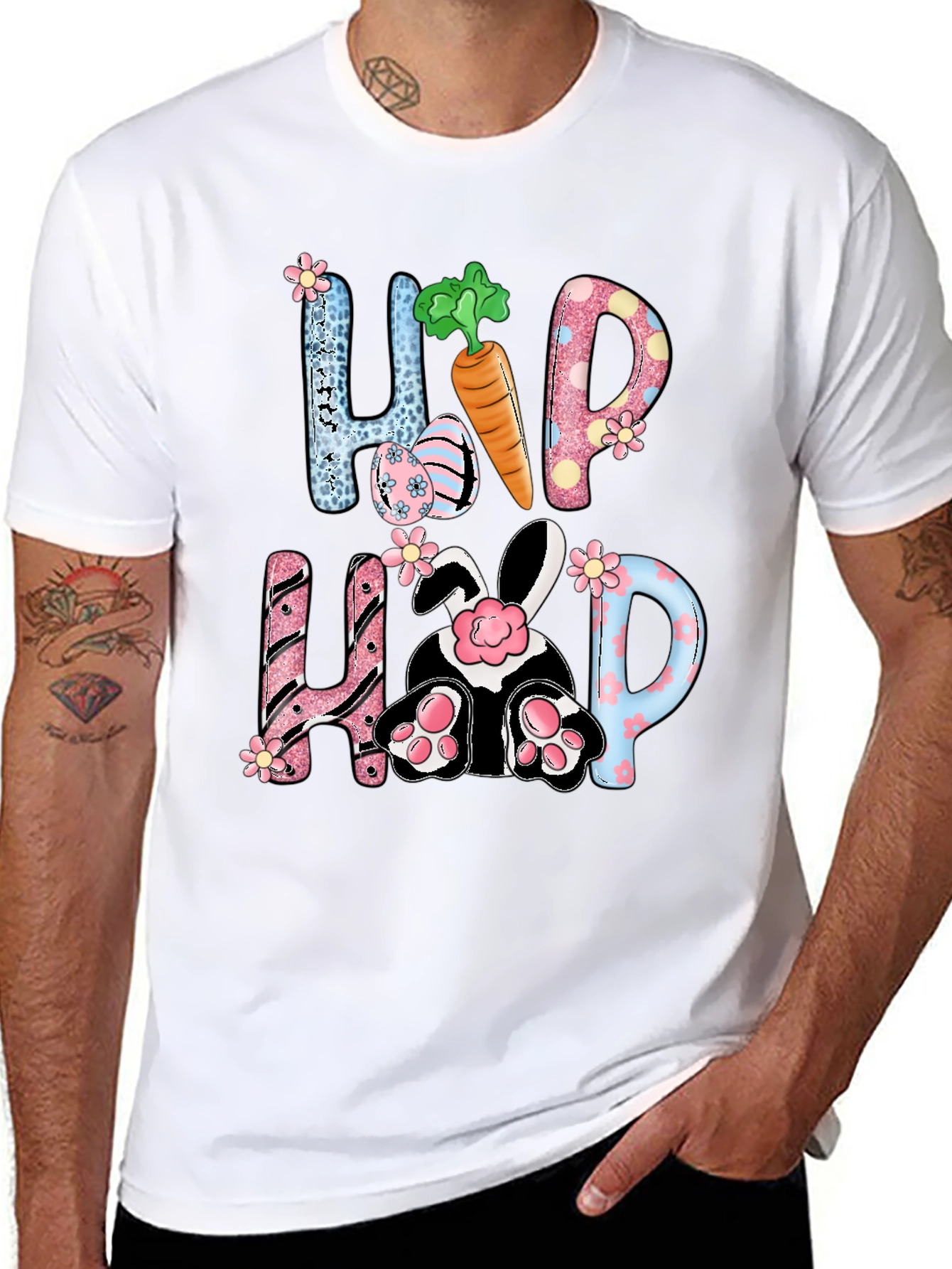Hip Hop Easter Bunny T-Shirt