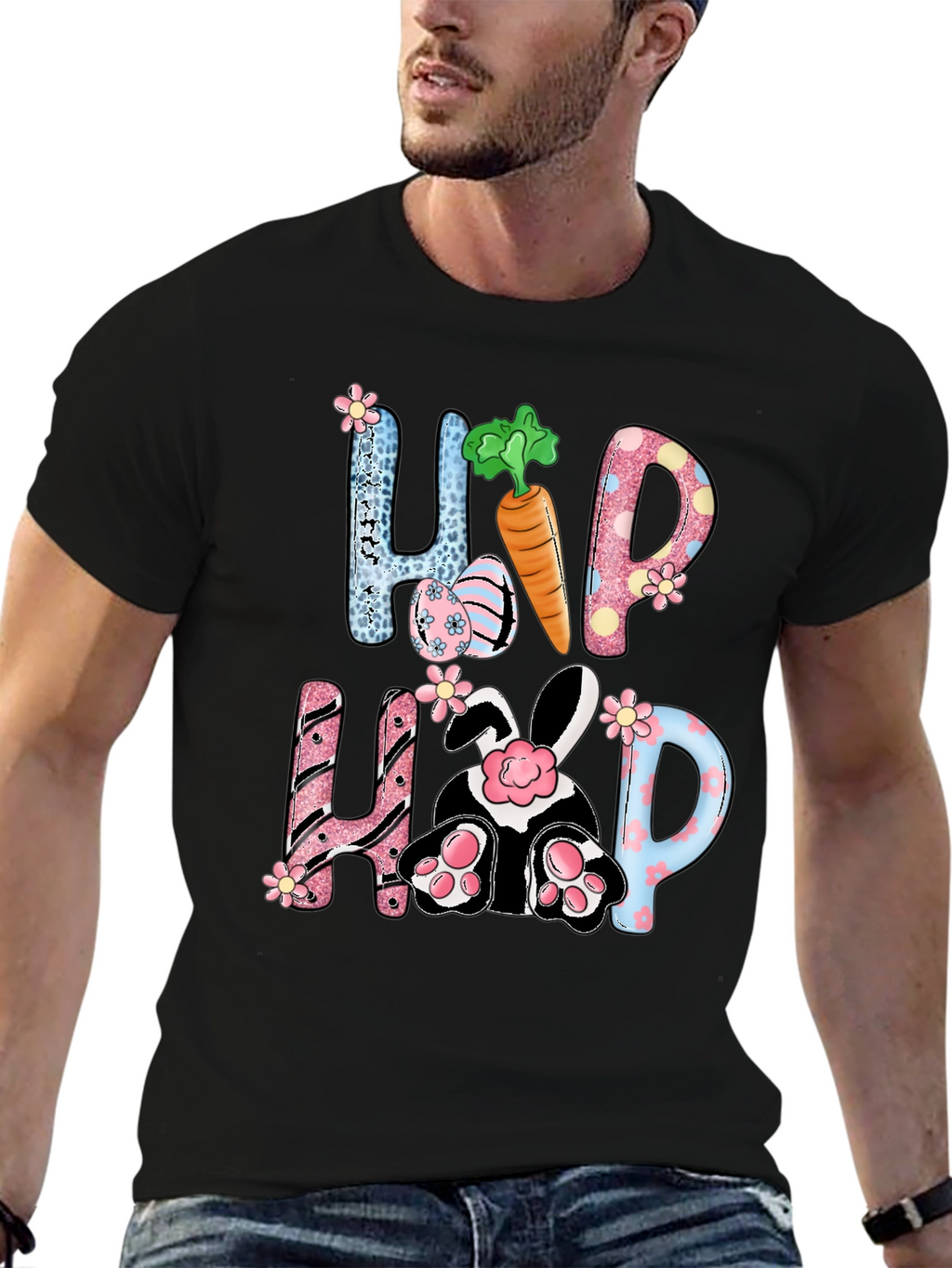 Hip Hop Easter Bunny T-Shirt