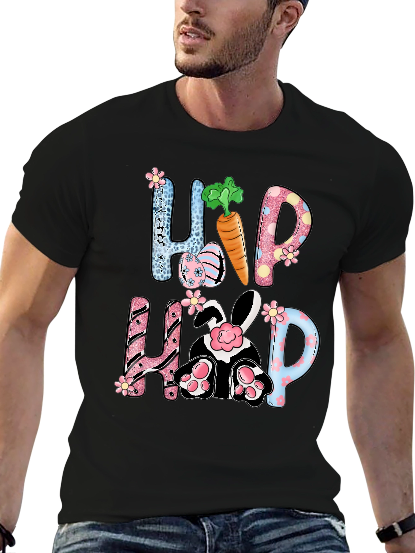 Hip Hop Easter Bunny T-Shirt