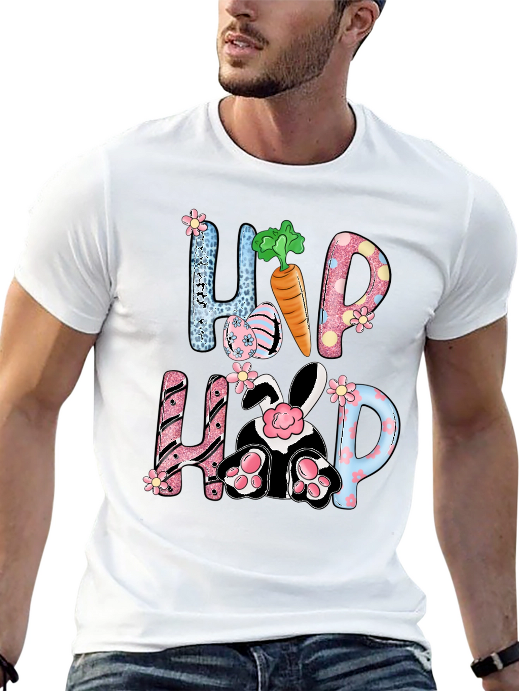 Hip Hop Easter Bunny T-Shirt