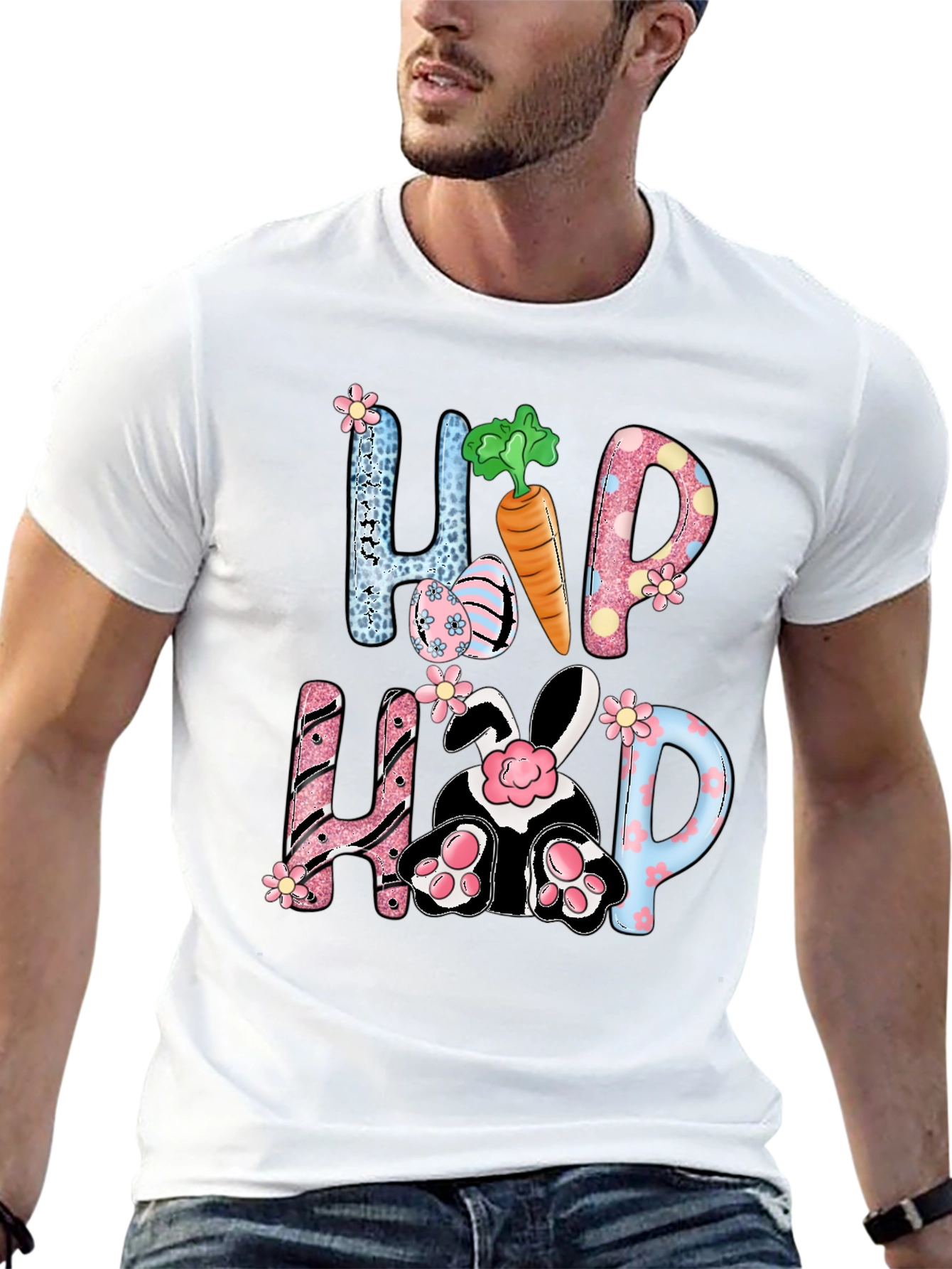 Hip Hop Easter Bunny T-Shirt