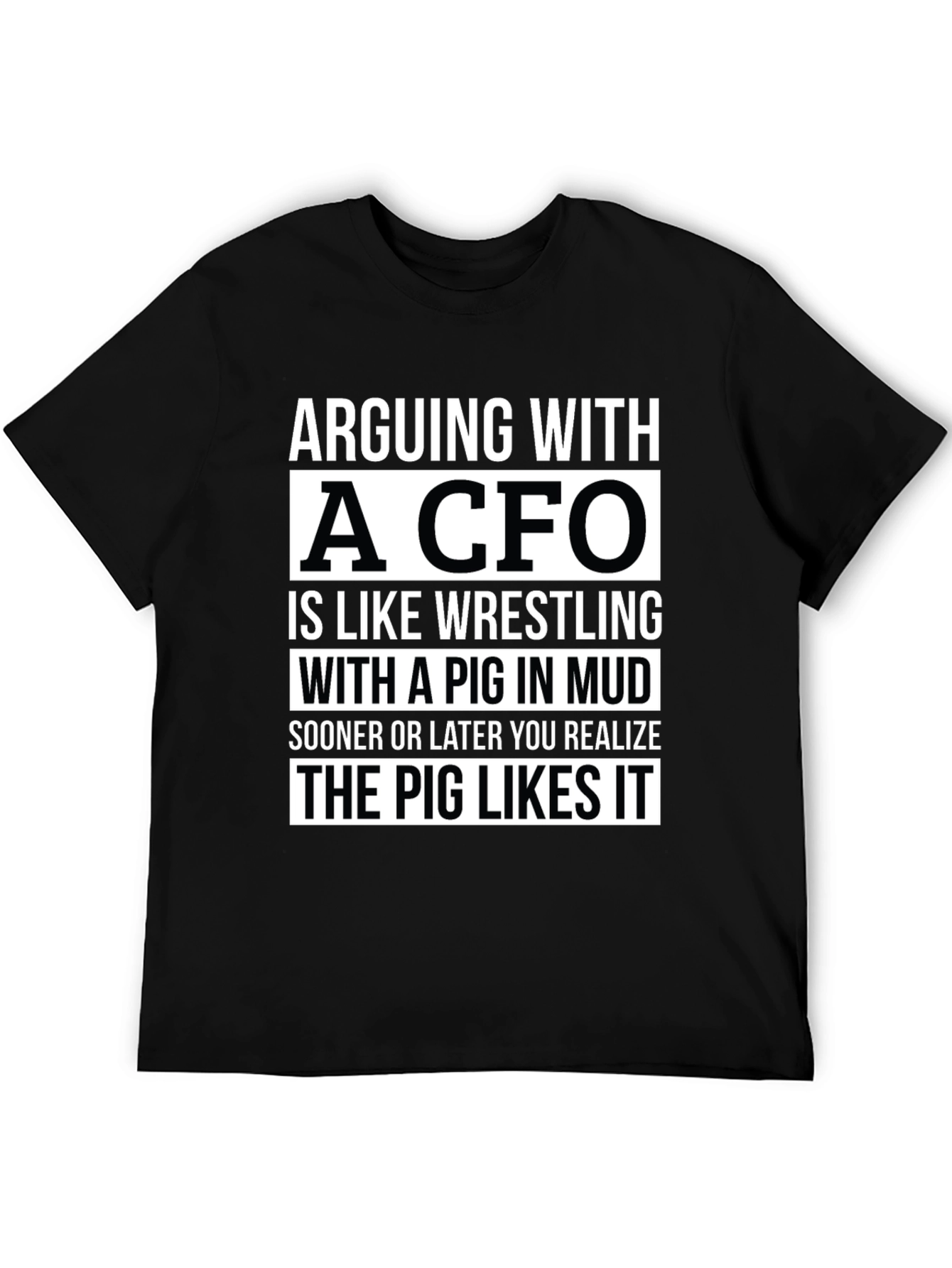 Arguing with a CFO T-Shirt Funny Finance Gift