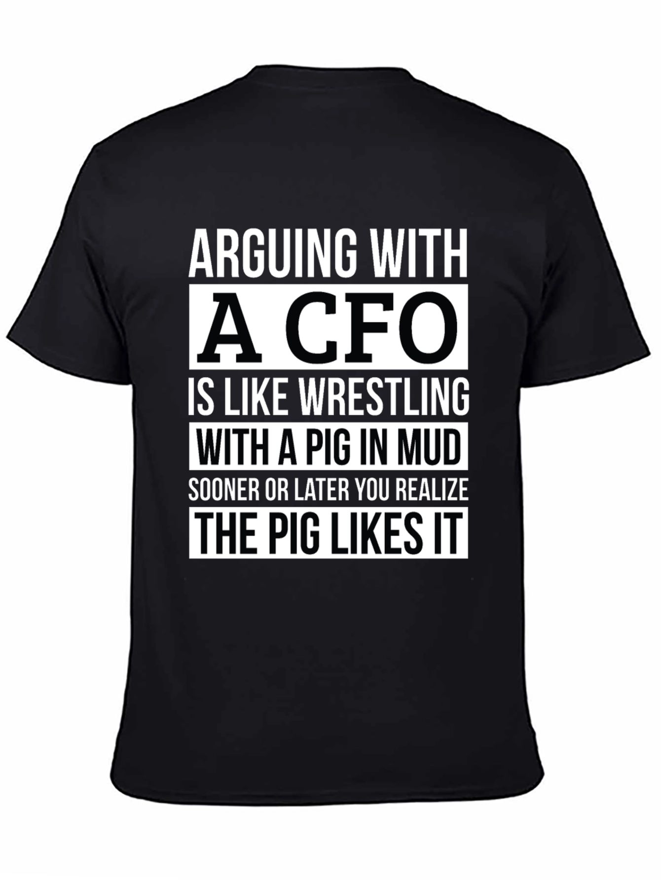 Arguing with a CFO T-Shirt Funny Finance Gift